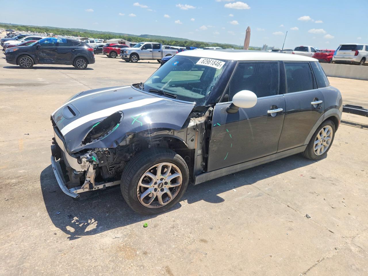 2015 Mini Cooper S Gray vin: WMWXU3C52F2B59319