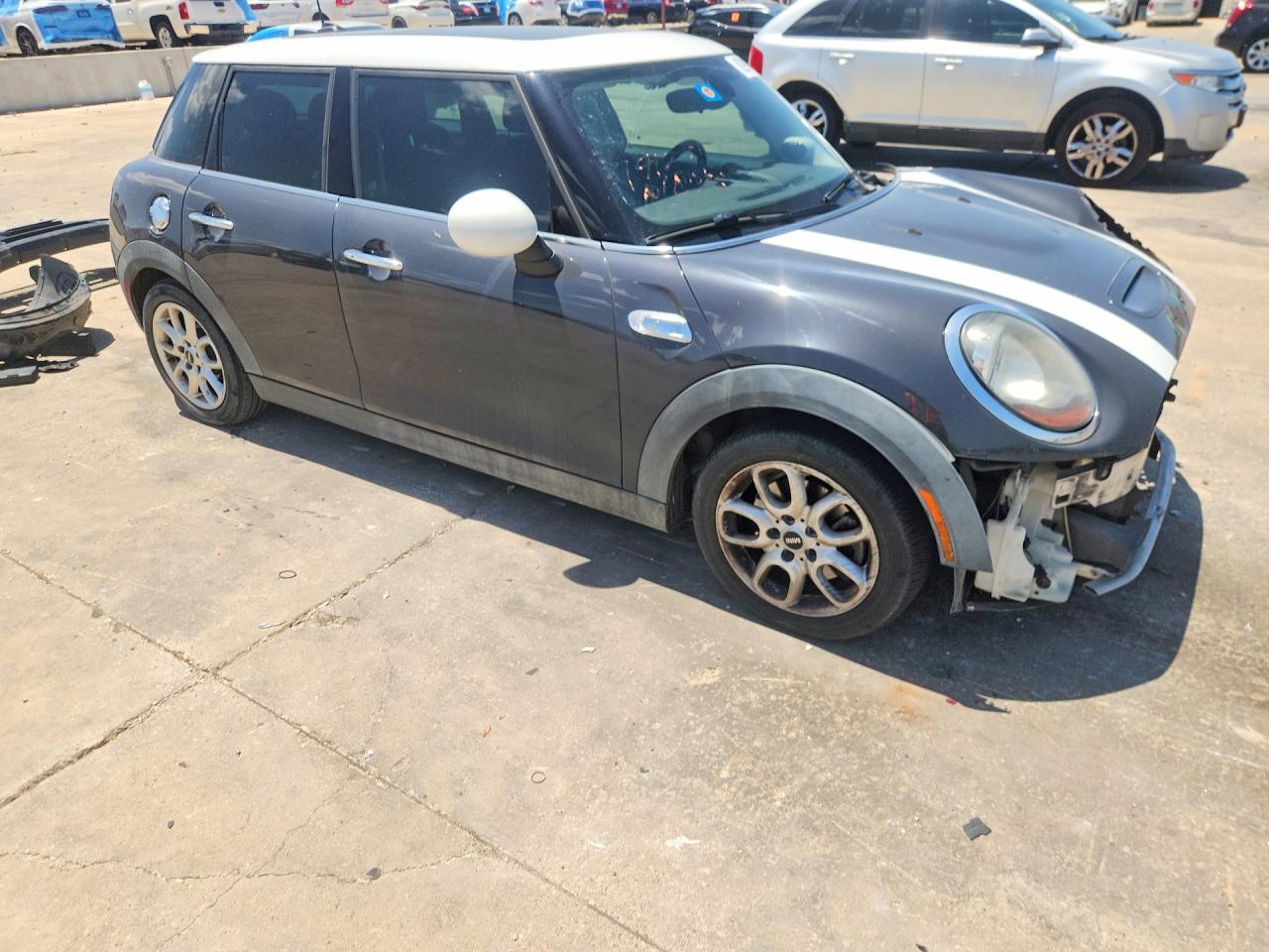 2015 Mini Cooper S Gray vin: WMWXU3C52F2B59319