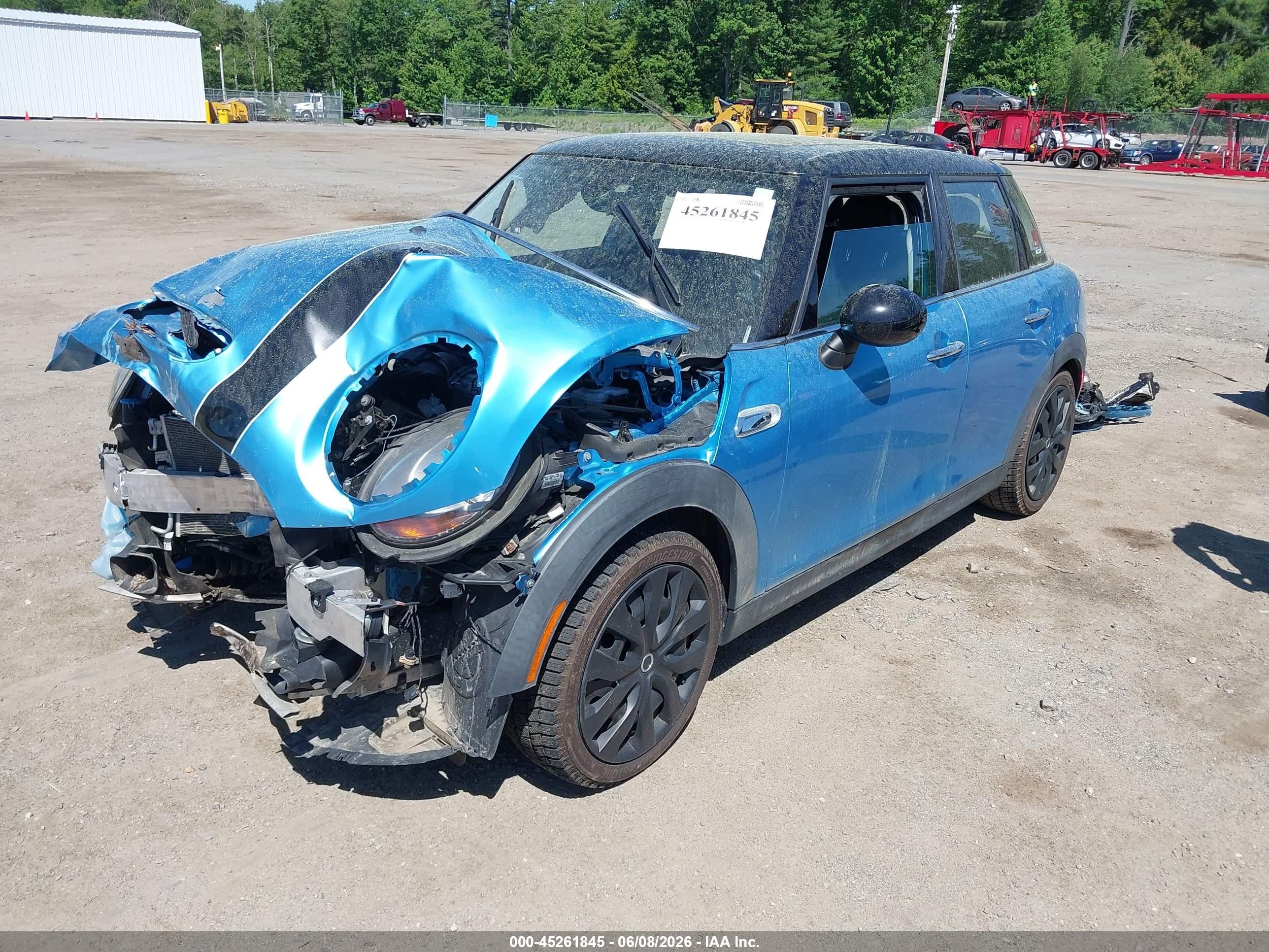 2015 Mini Hardtop Cooper S Blue vin: WMWXU3C53F2B59006
