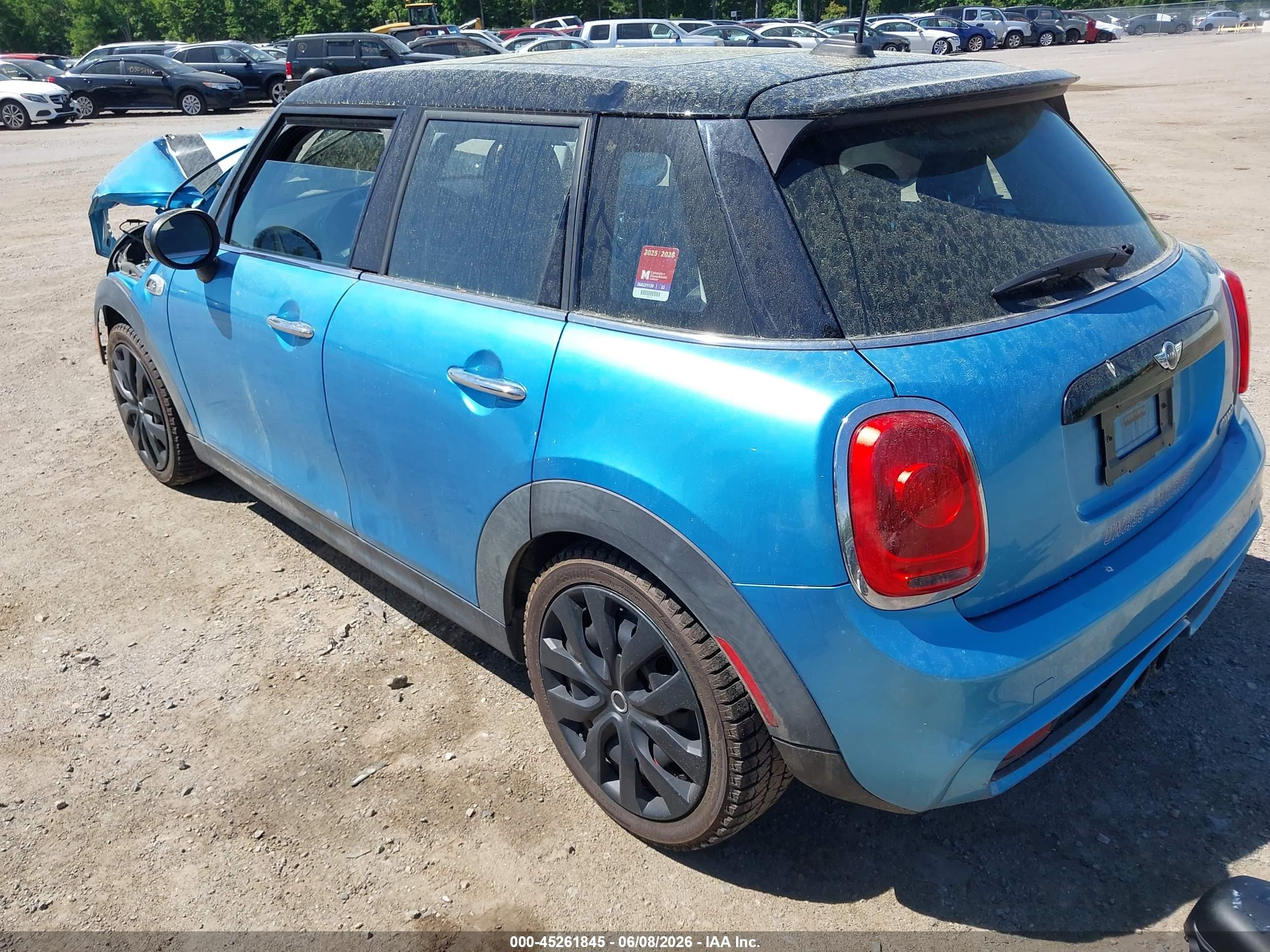 2015 Mini Hardtop Cooper S Blue vin: WMWXU3C53F2B59006