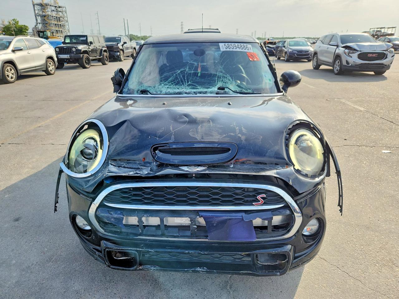 2015 Mini Cooper S Black vin: WMWXU3C53F2B59541