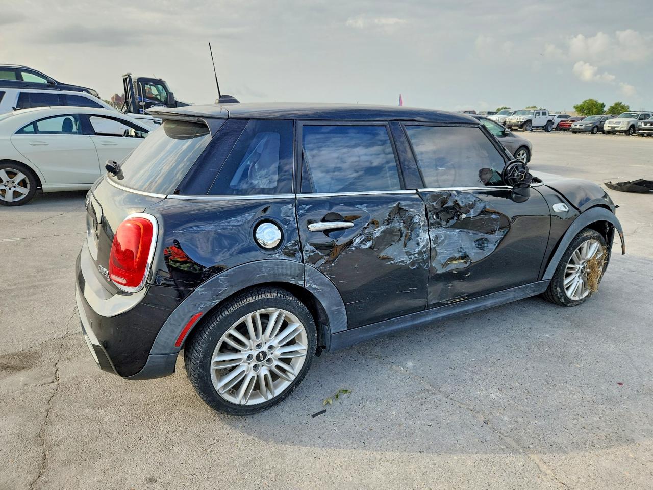 2015 Mini Cooper S Black vin: WMWXU3C53F2B59541