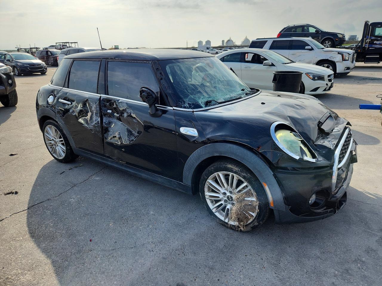 2015 Mini Cooper S Black vin: WMWXU3C53F2B59541