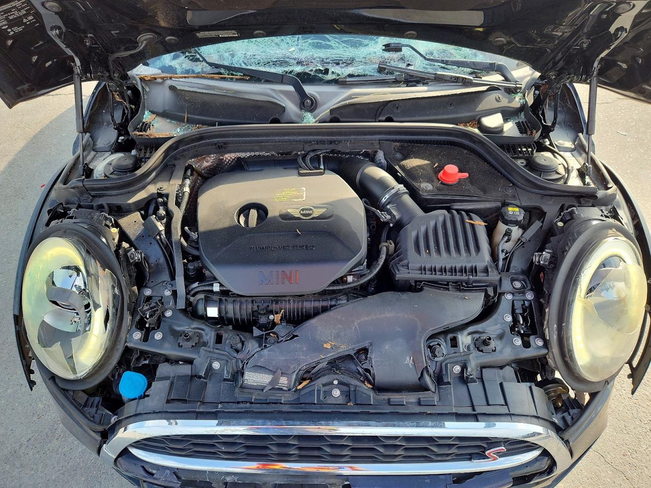 2015 Mini Cooper S Black vin: WMWXU3C53F2B59541