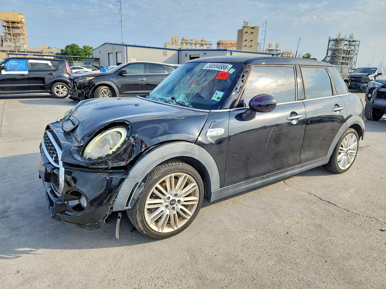 2015 Mini Cooper S Black vin: WMWXU3C53F2B59541