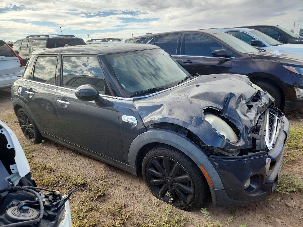 2015 Mini Cooper S Gray vin: WMWXU3C53F2B59670