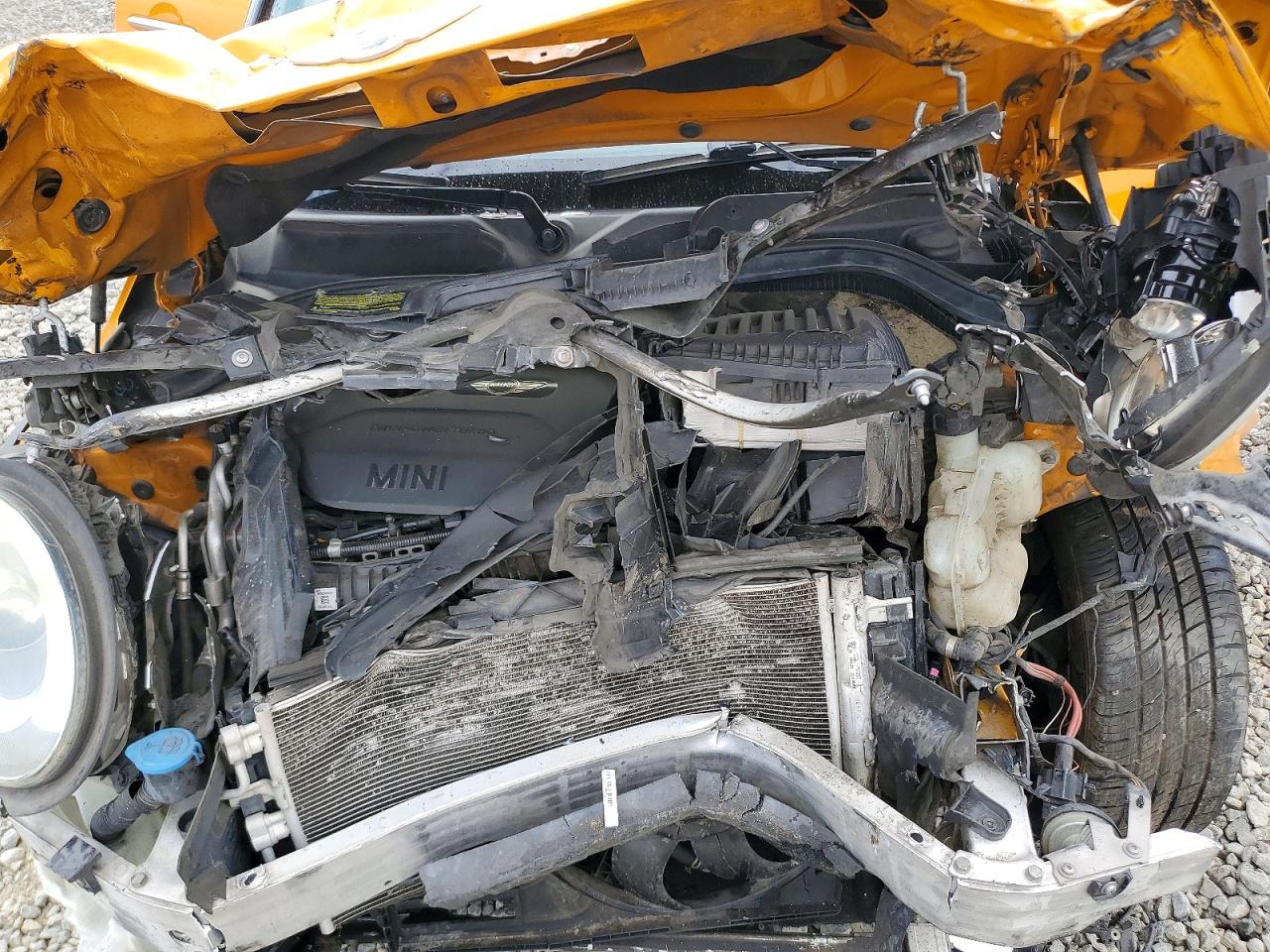 2015 Mini Cooper S Yellow vin: WMWXU3C55F2B56558
