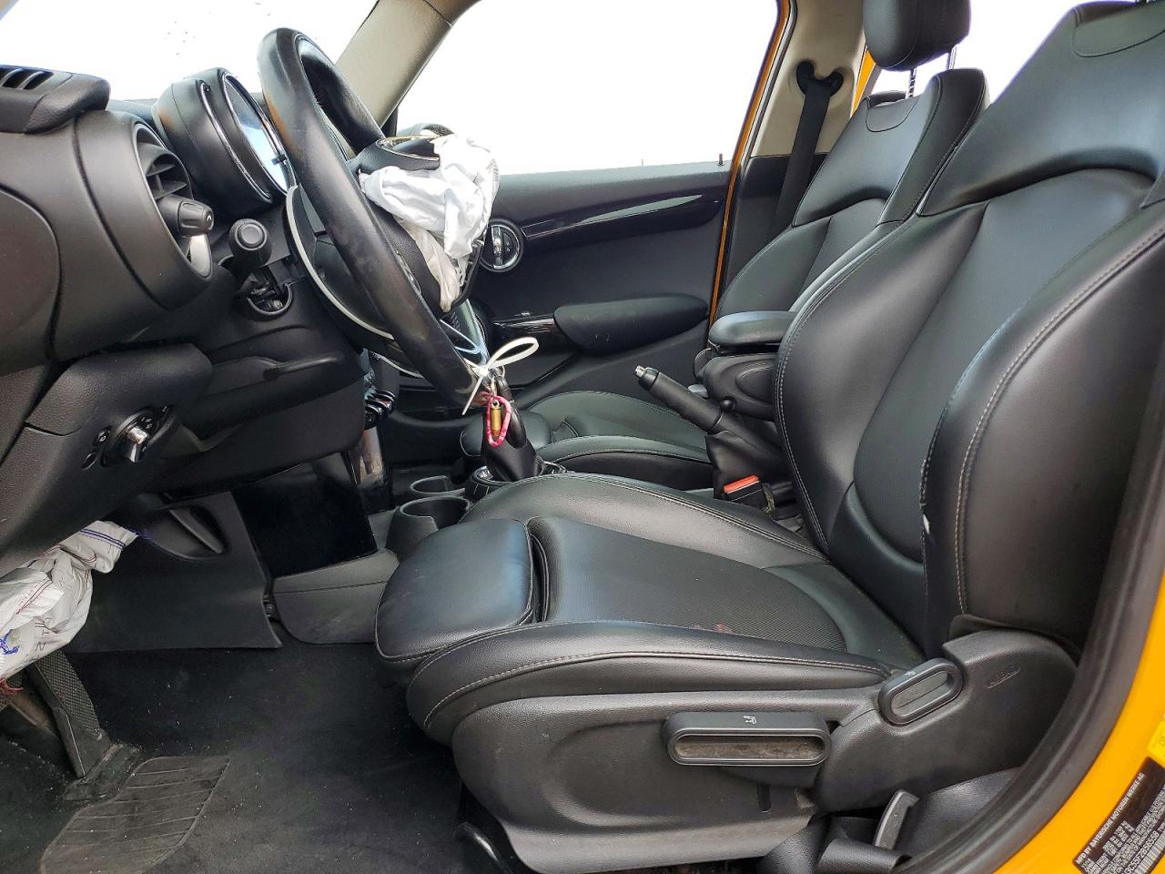 2015 Mini Cooper S Yellow vin: WMWXU3C55F2B56558