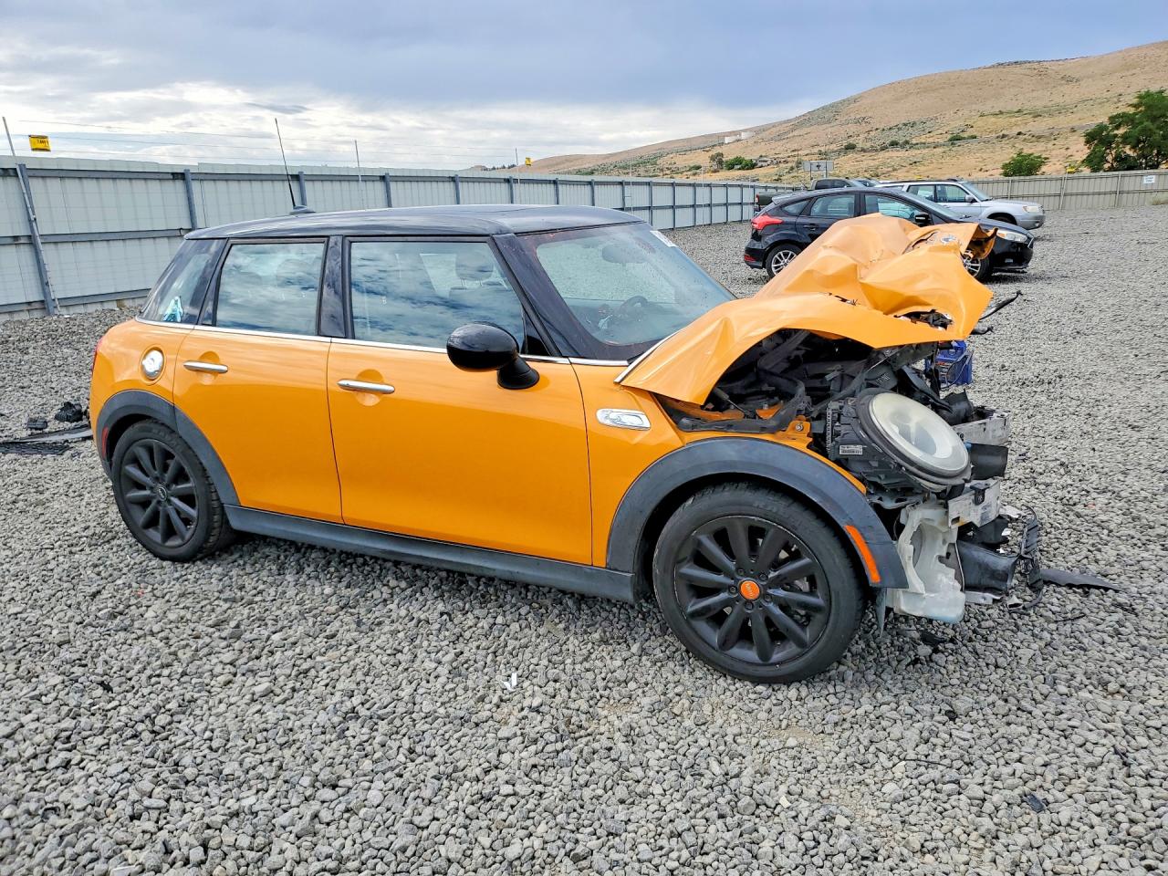 2015 Mini Cooper S Yellow vin: WMWXU3C55F2B56558
