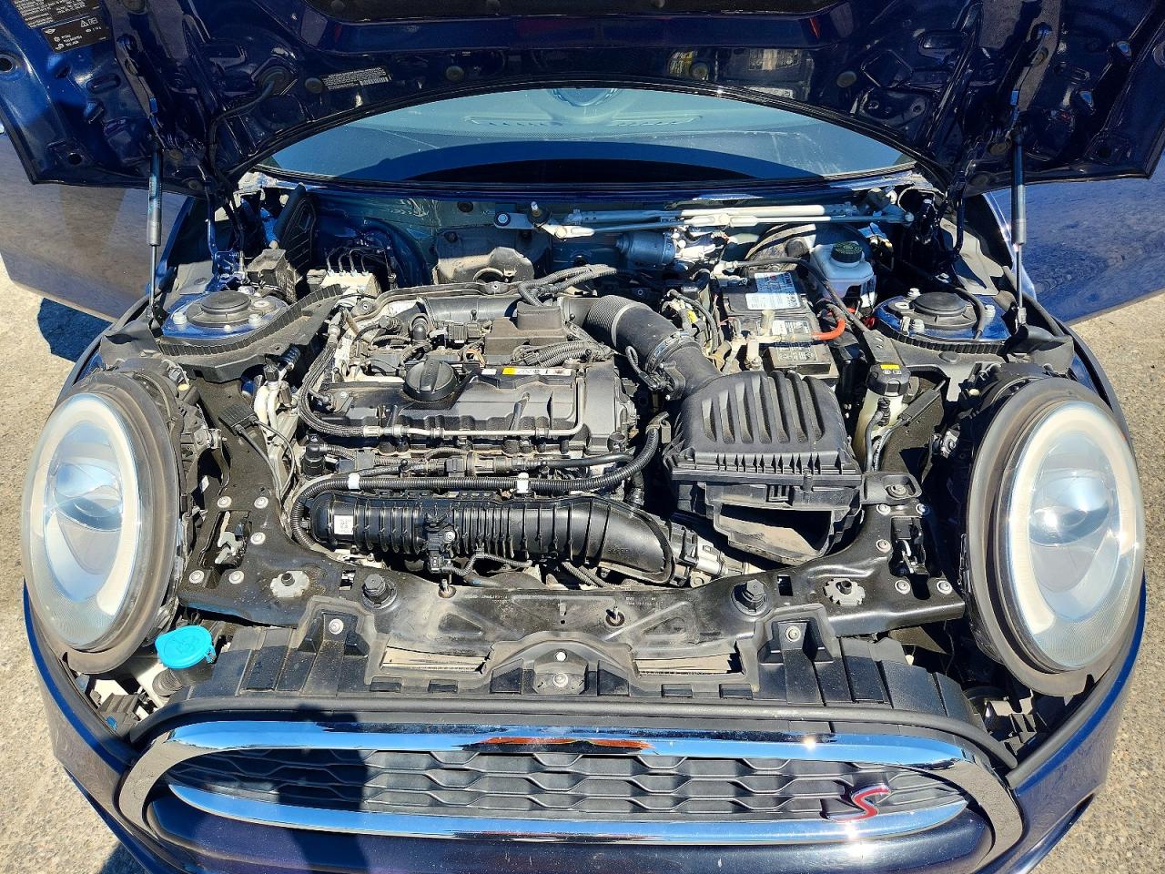 2015 Mini Cooper S Blue vin: WMWXU3C55F2B57127
