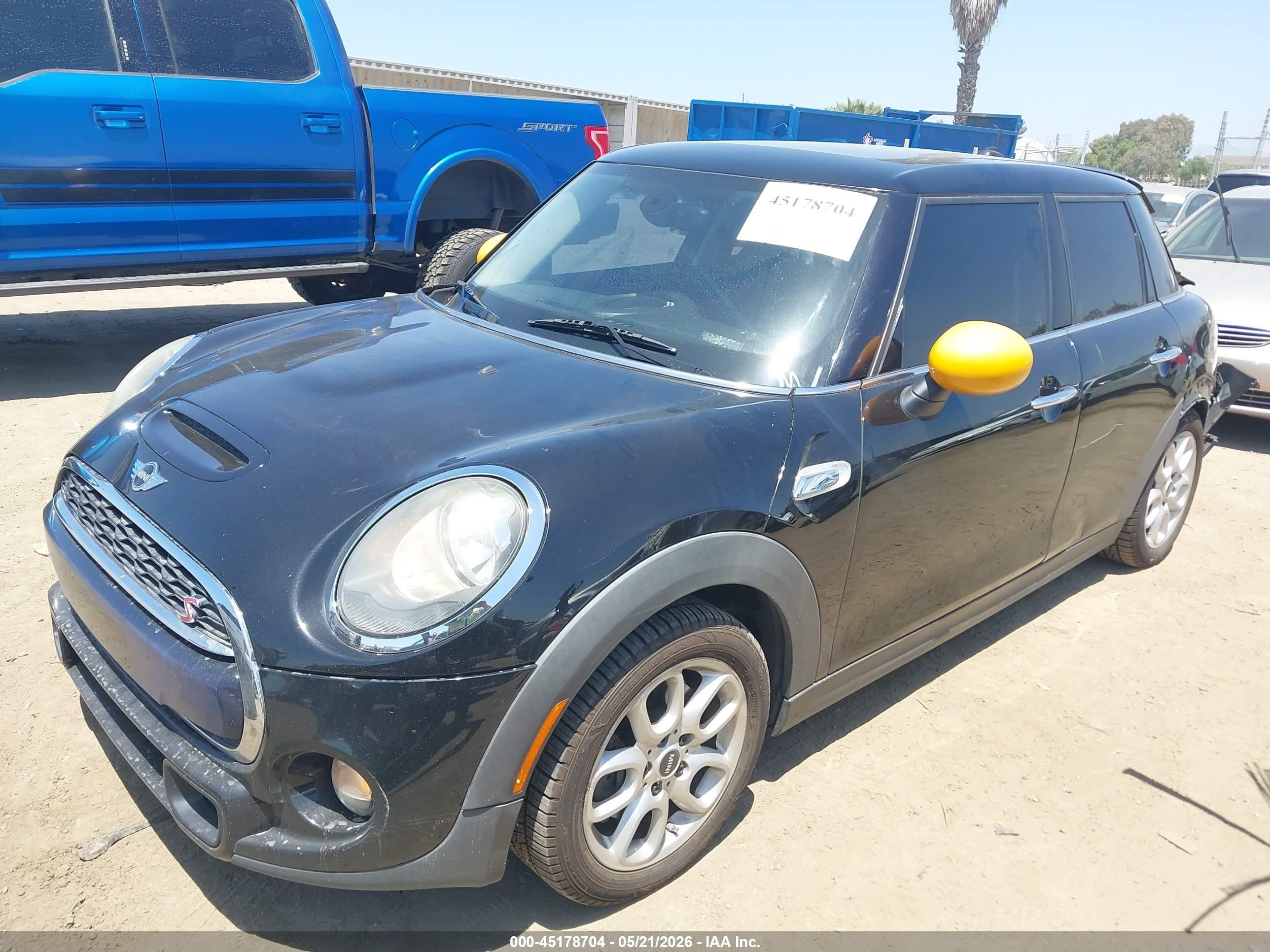 2015 Mini Hardtop Cooper S Black vin: WMWXU3C55F2B66572