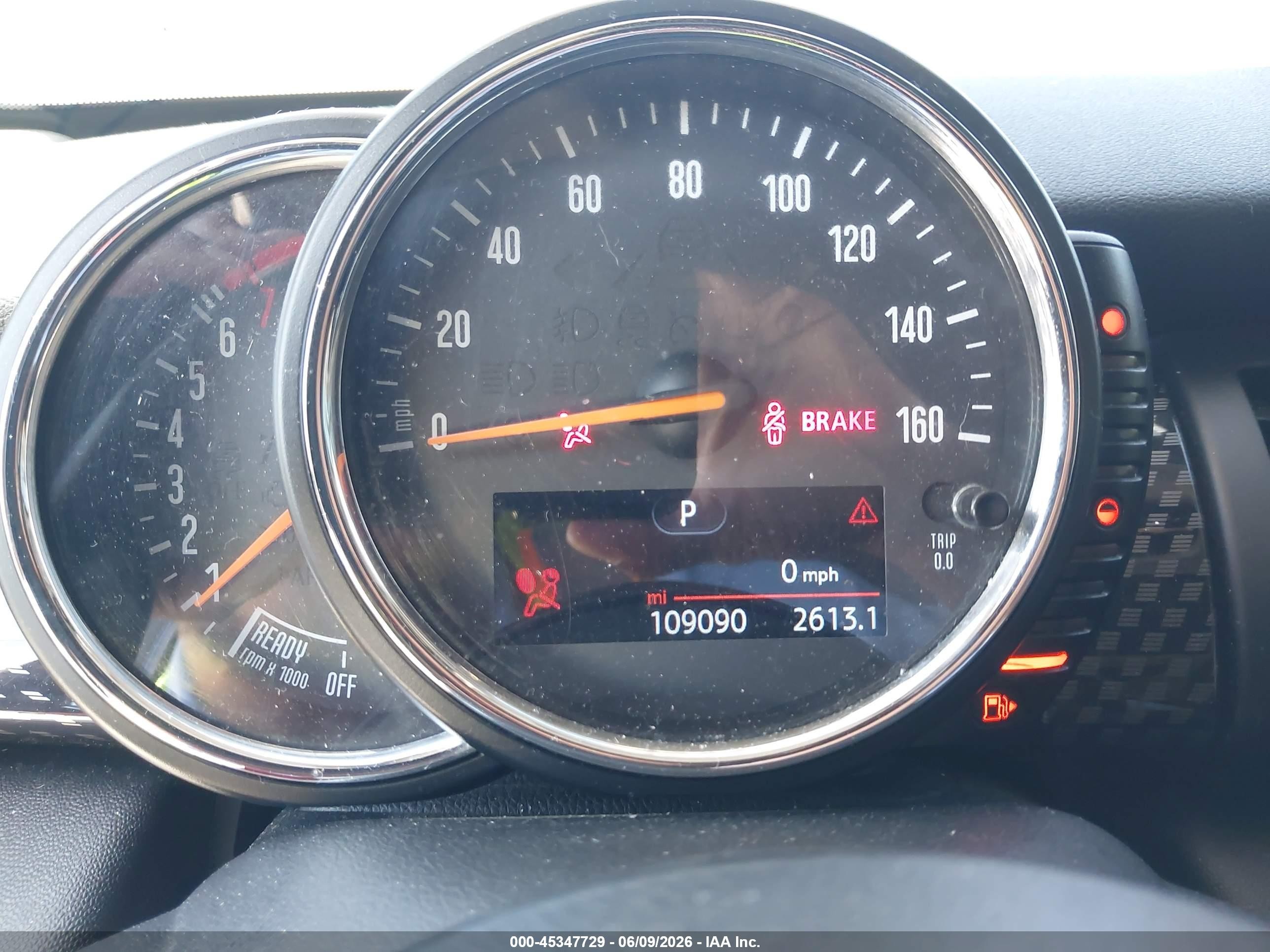 2015 Mini Cooper S Синий vin: WMWXU3C56F2B56889