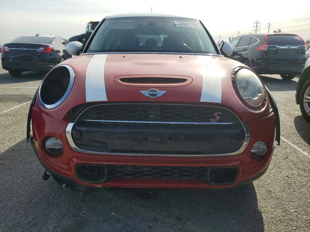 2015 Mini Cooper S Red vin: WMWXU3C56F2B57041