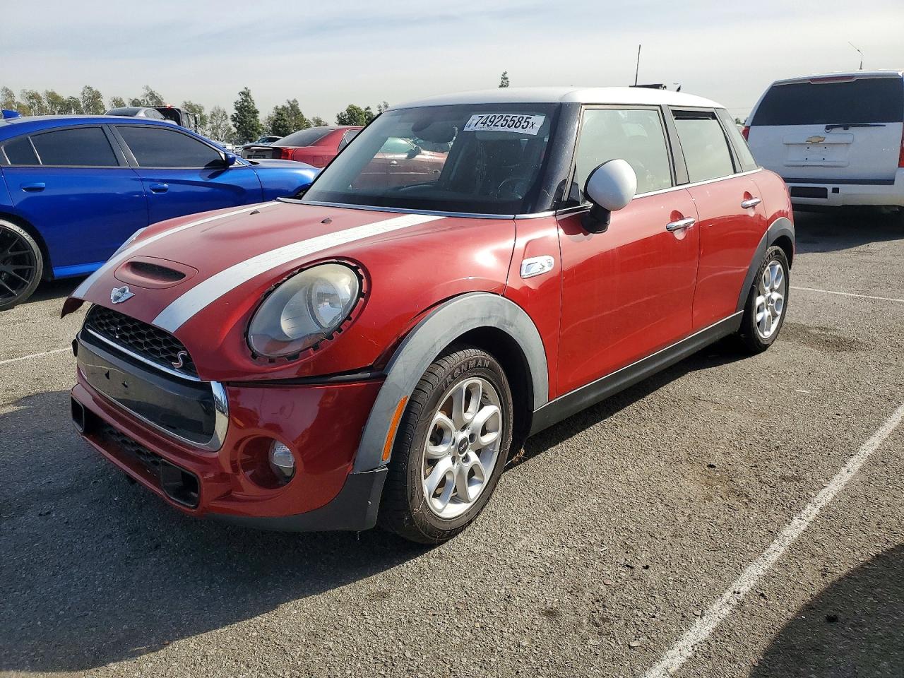 2015 Mini Cooper S Red vin: WMWXU3C56F2B57041