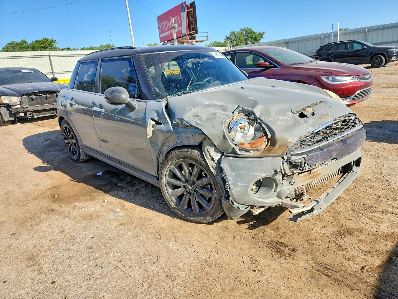 2015 Mini Cooper S Gray vin: WMWXU3C57F2B59249