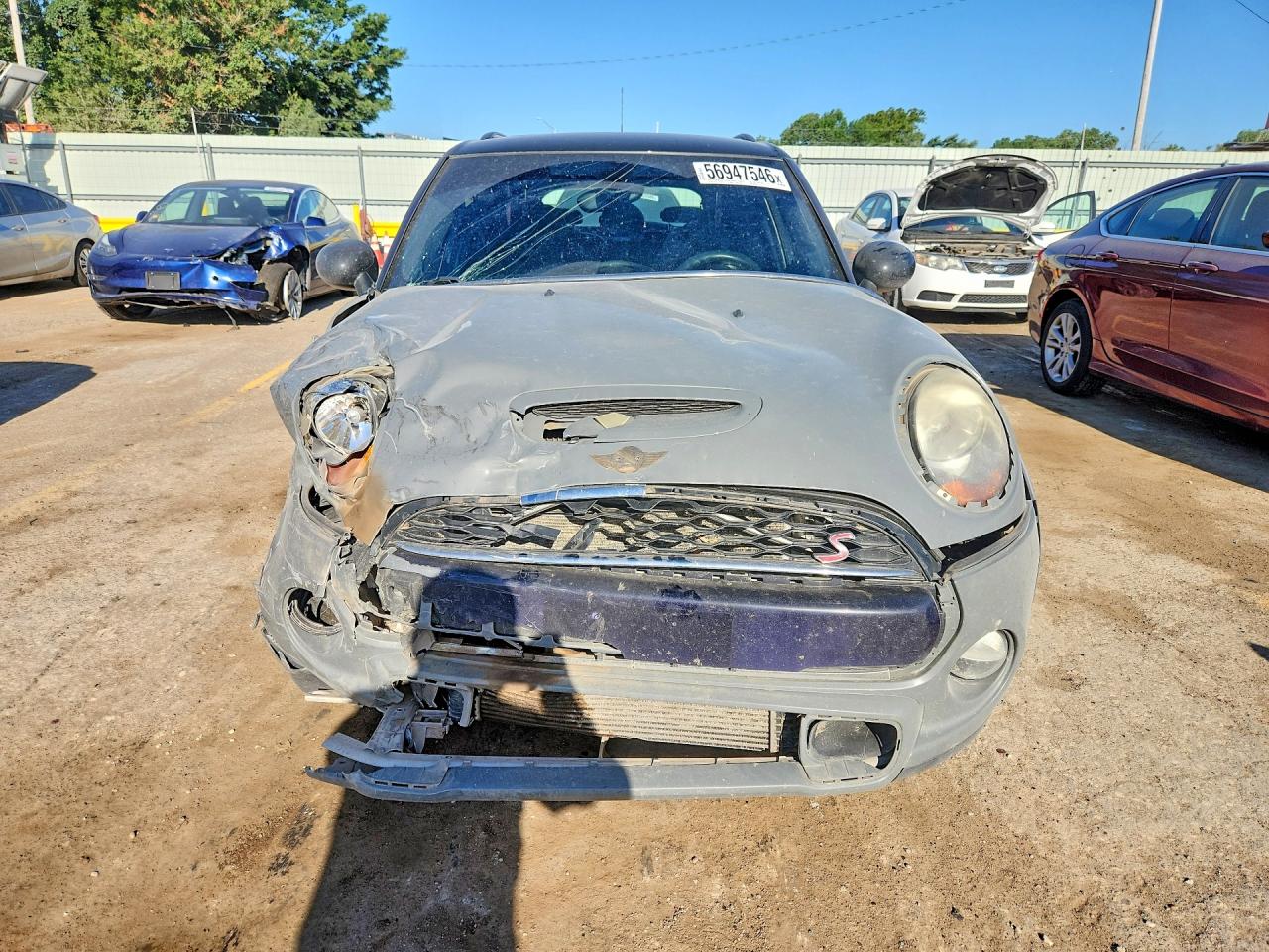 2015 Mini Cooper S Gray vin: WMWXU3C57F2B59249