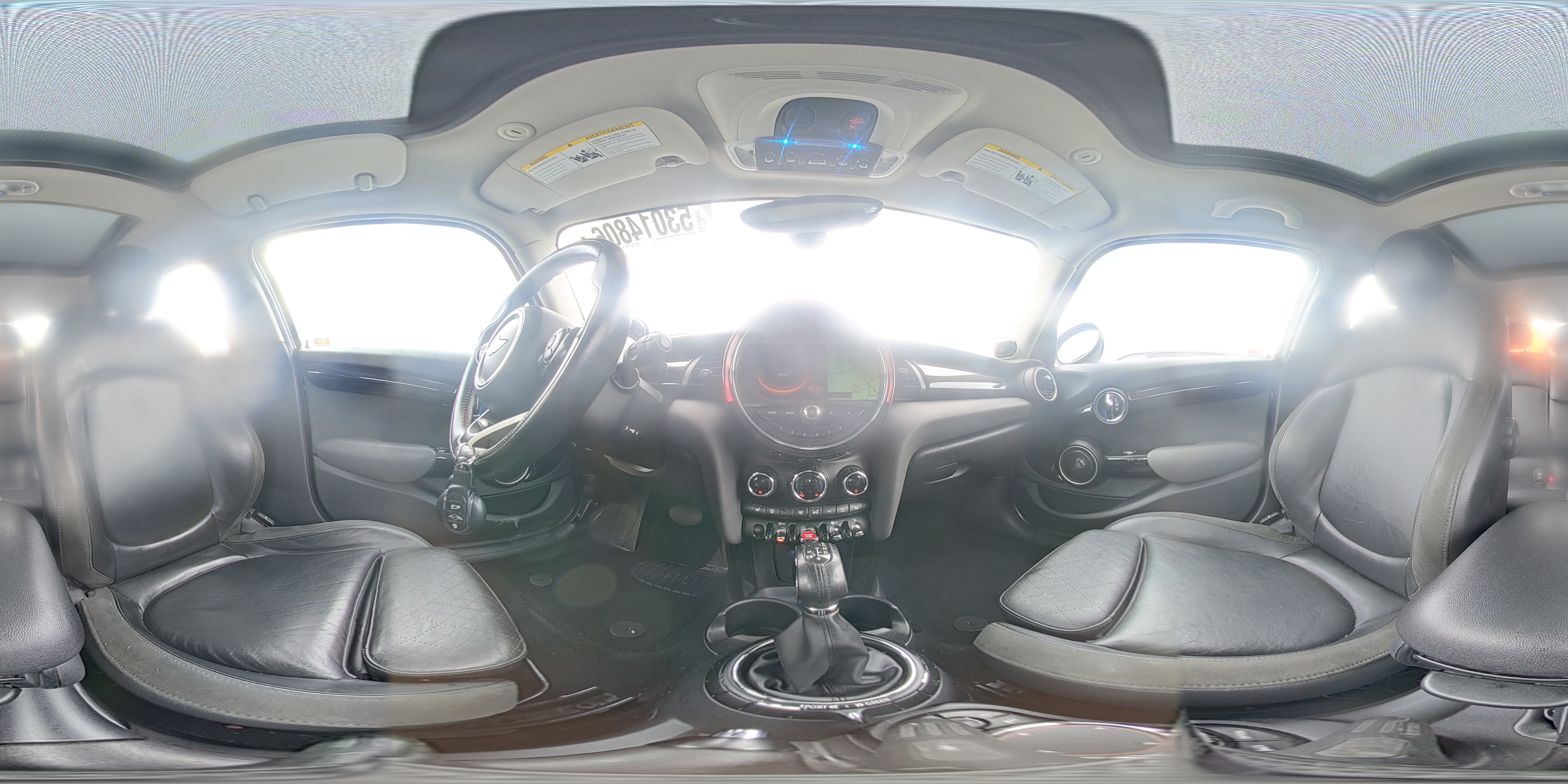 2015 Mini Cooper S Blue vin: WMWXU3C57F2B59560