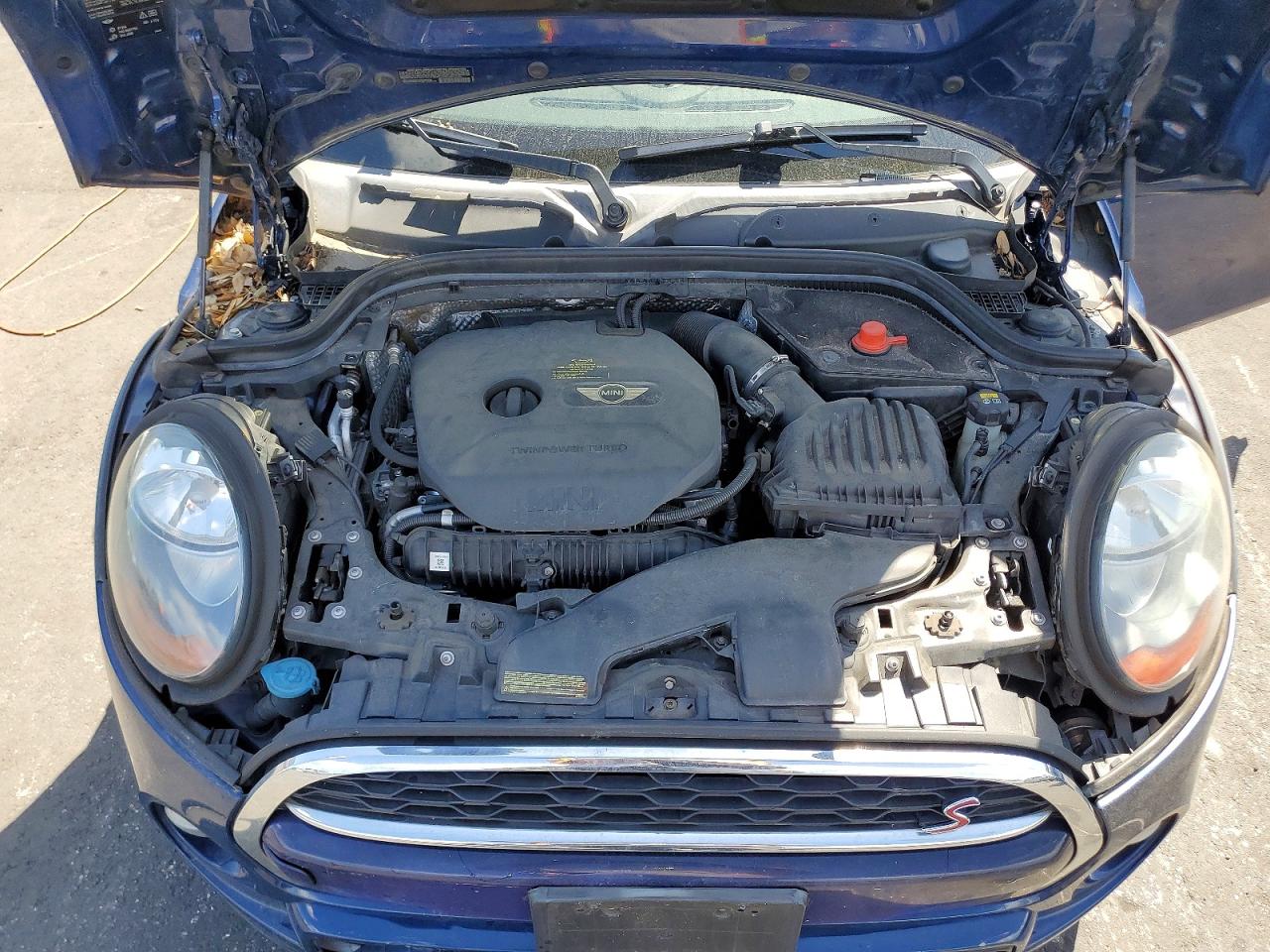2015 Mini Cooper S Blue vin: WMWXU3C57F2B61857