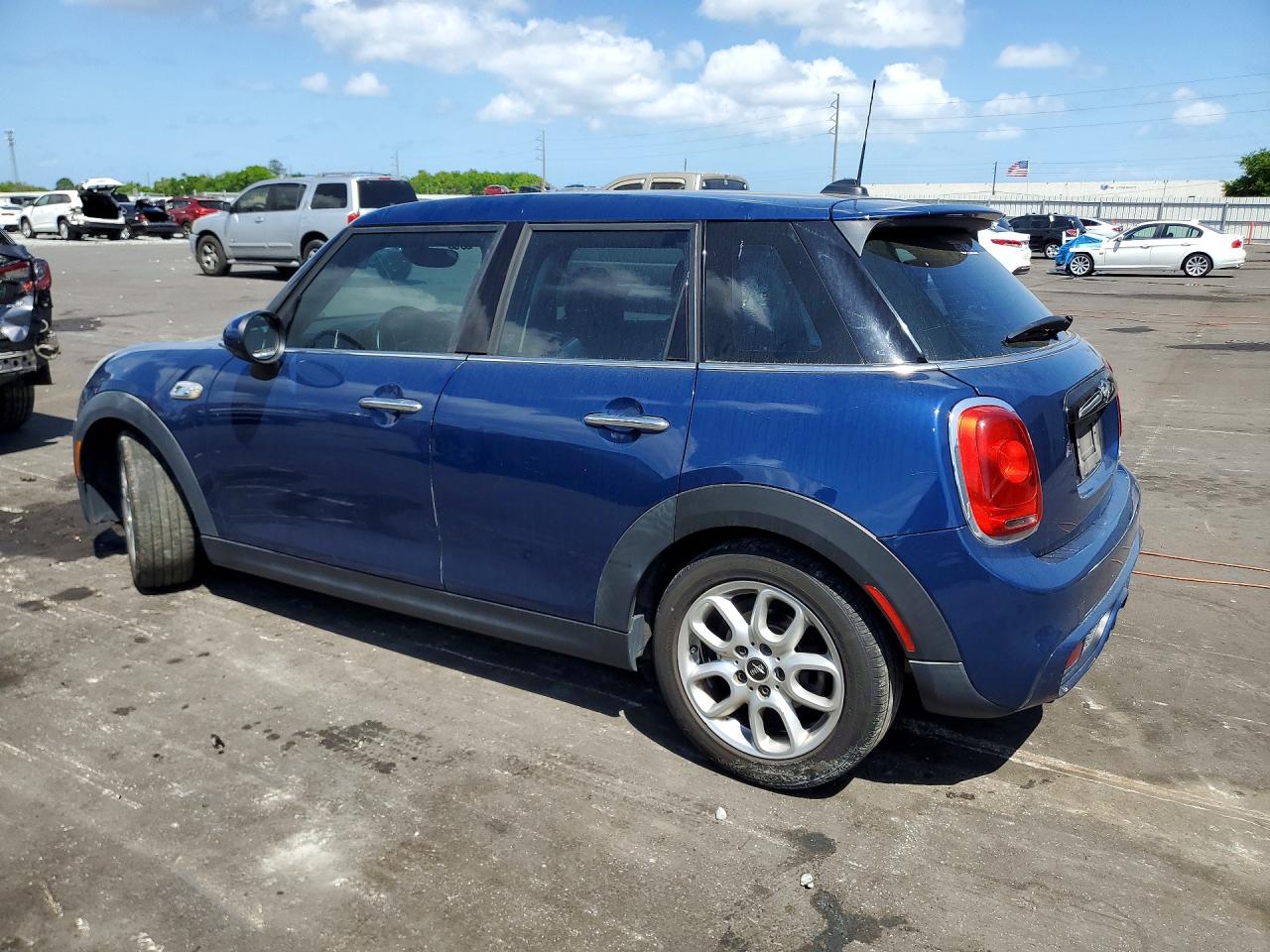 2015 Mini Cooper S Blue vin: WMWXU3C57F2B61857