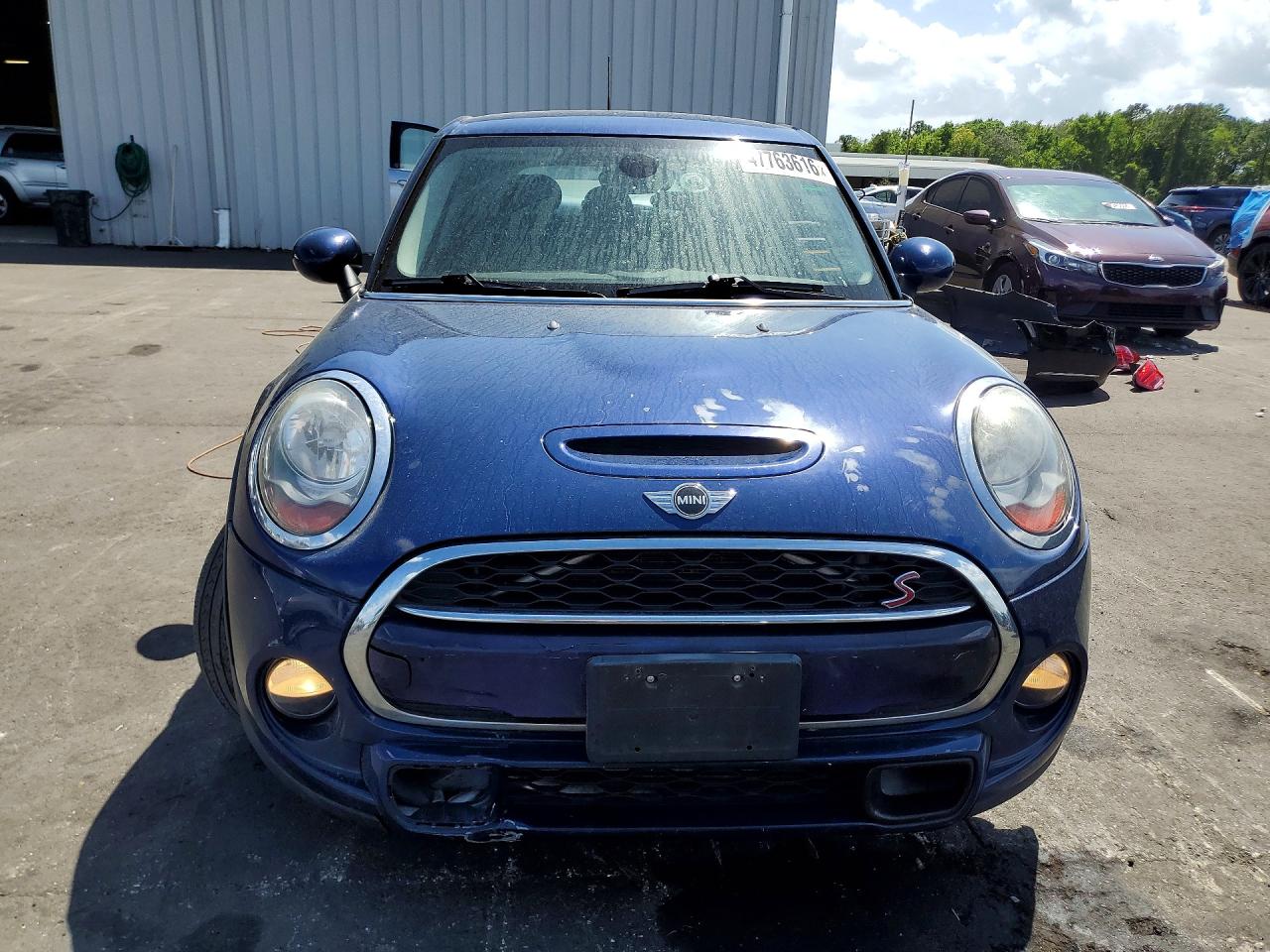 2015 Mini Cooper S Blue vin: WMWXU3C57F2B61857