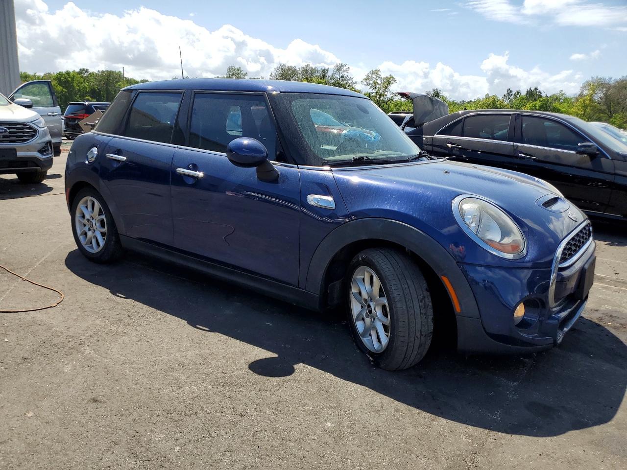 2015 Mini Cooper S Blue vin: WMWXU3C57F2B61857