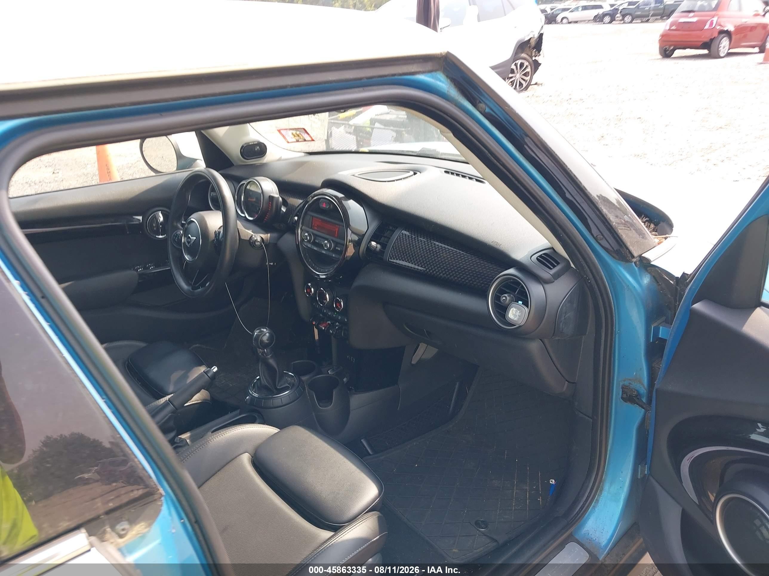 2015 Mini Hardtop Cooper S Blue vin: WMWXU3C57FT892215