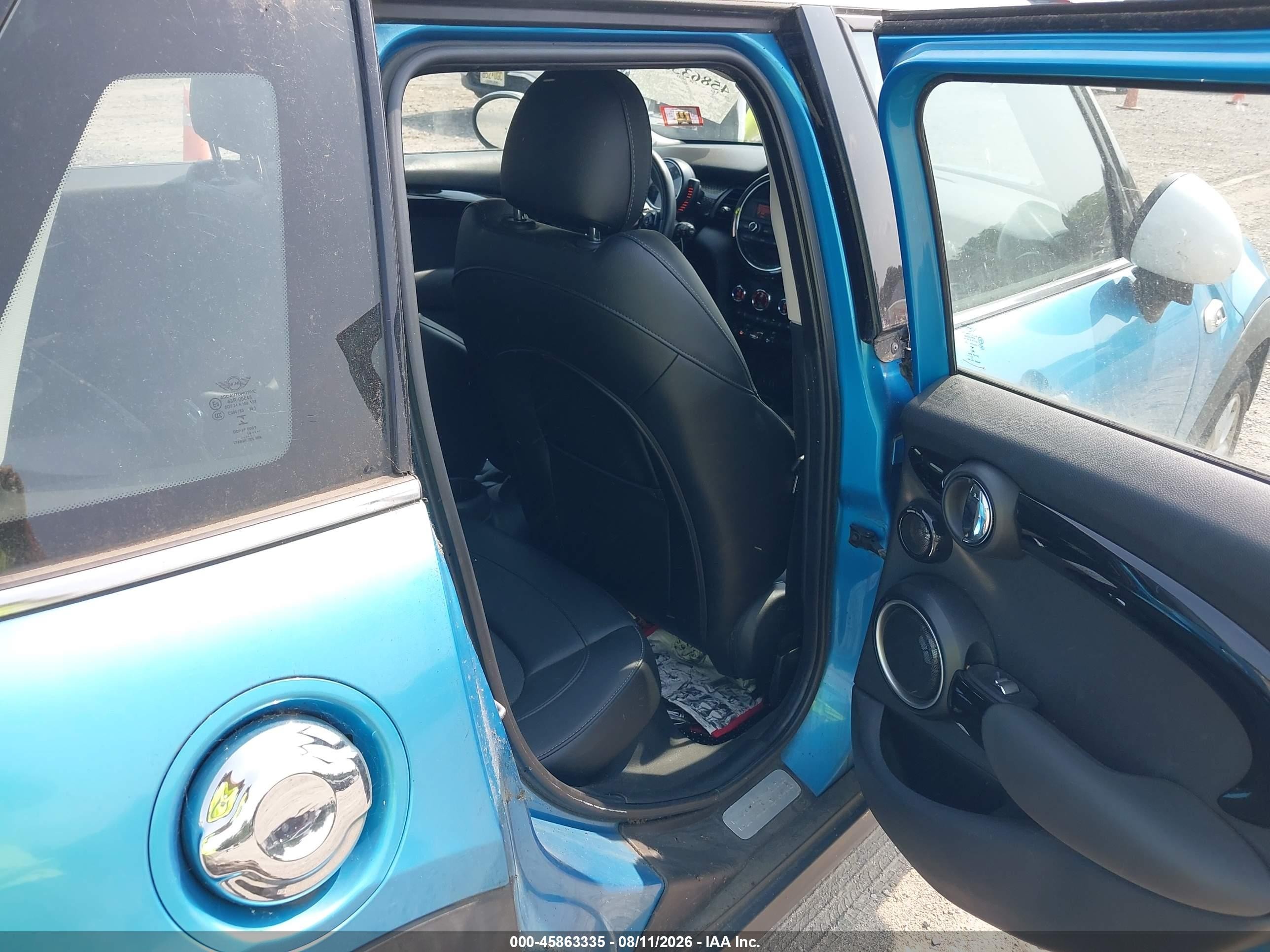 2015 Mini Hardtop Cooper S Blue vin: WMWXU3C57FT892215