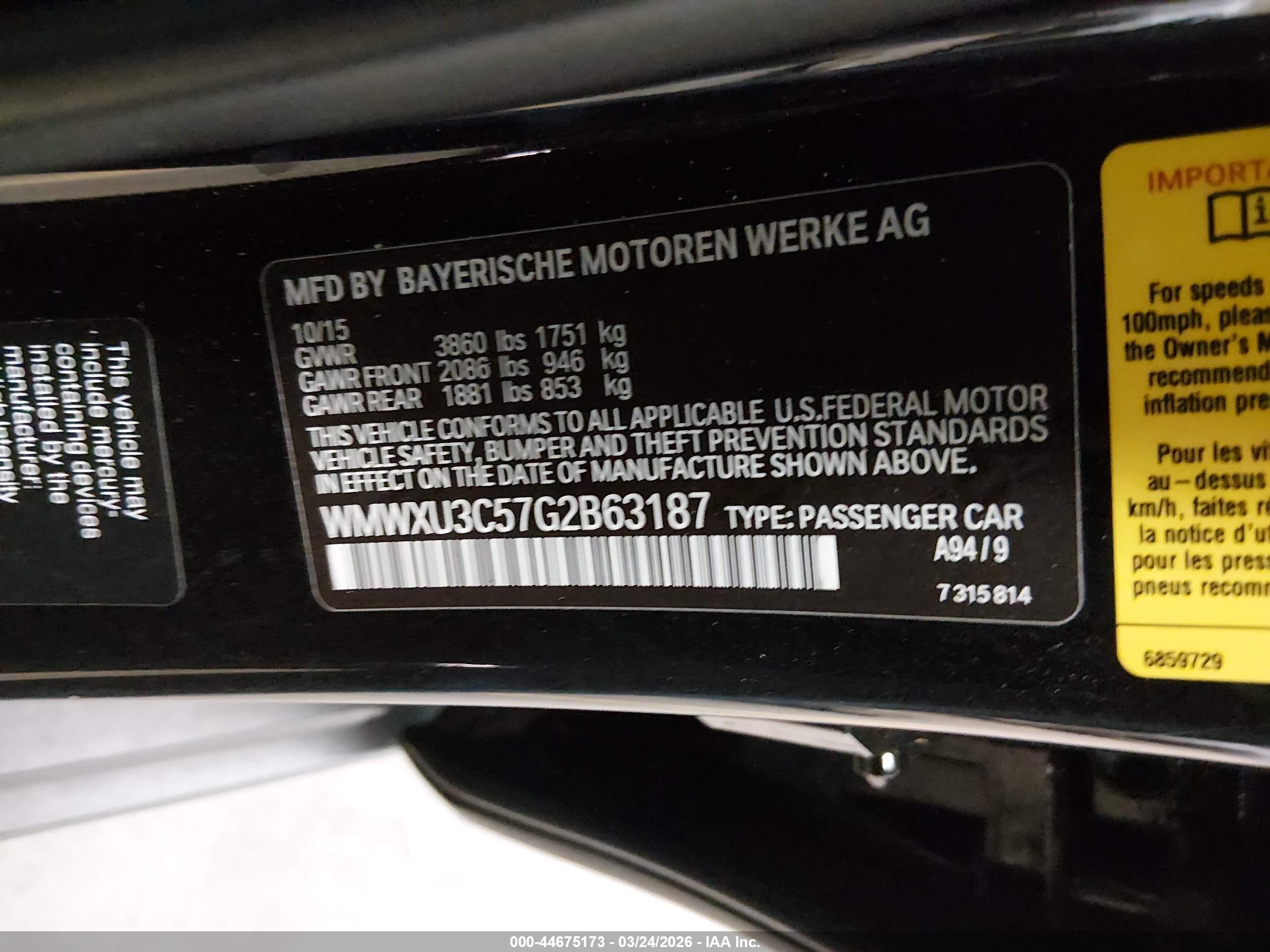 2016 Mini Hardtop Cooper S Black vin: WMWXU3C57G2B63187