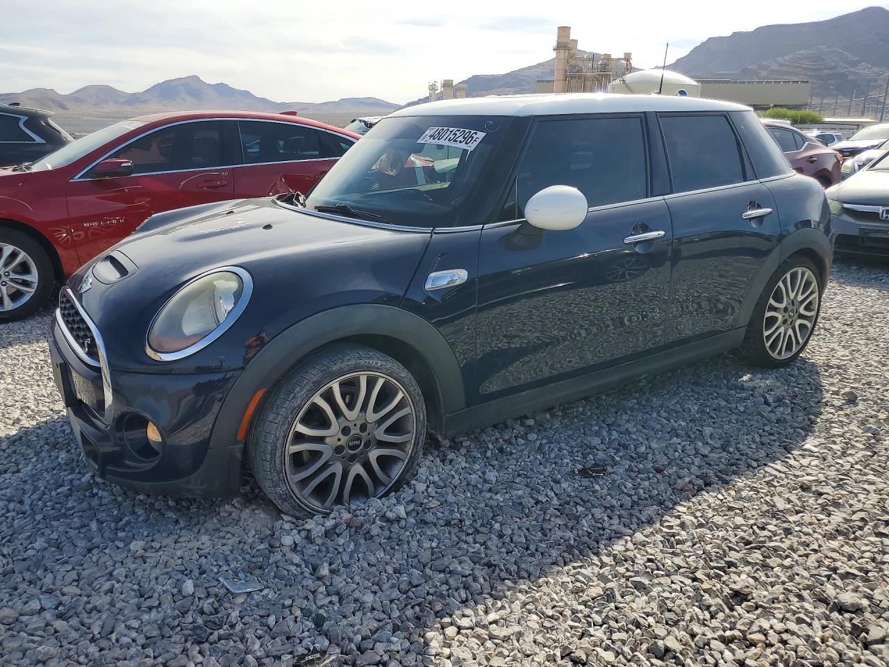 2015 Mini Cooper S Blue vin: WMWXU3C58F2B56585