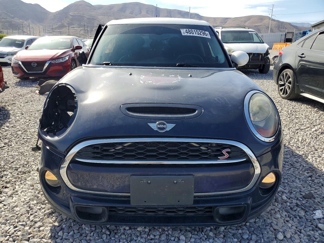 2015 Mini Cooper S Blue vin: WMWXU3C58F2B56585