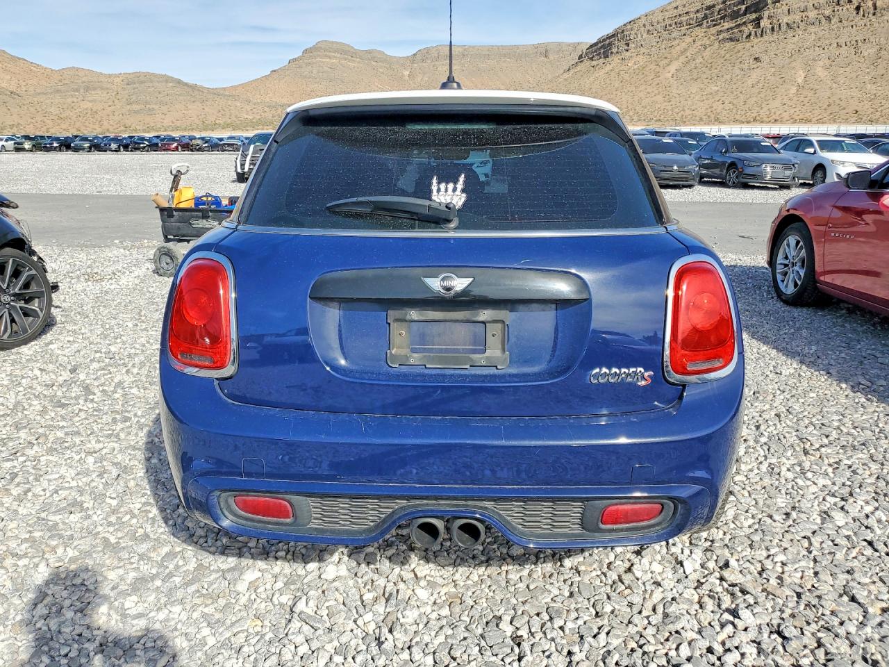 2015 Mini Cooper S Blue vin: WMWXU3C58F2B56585