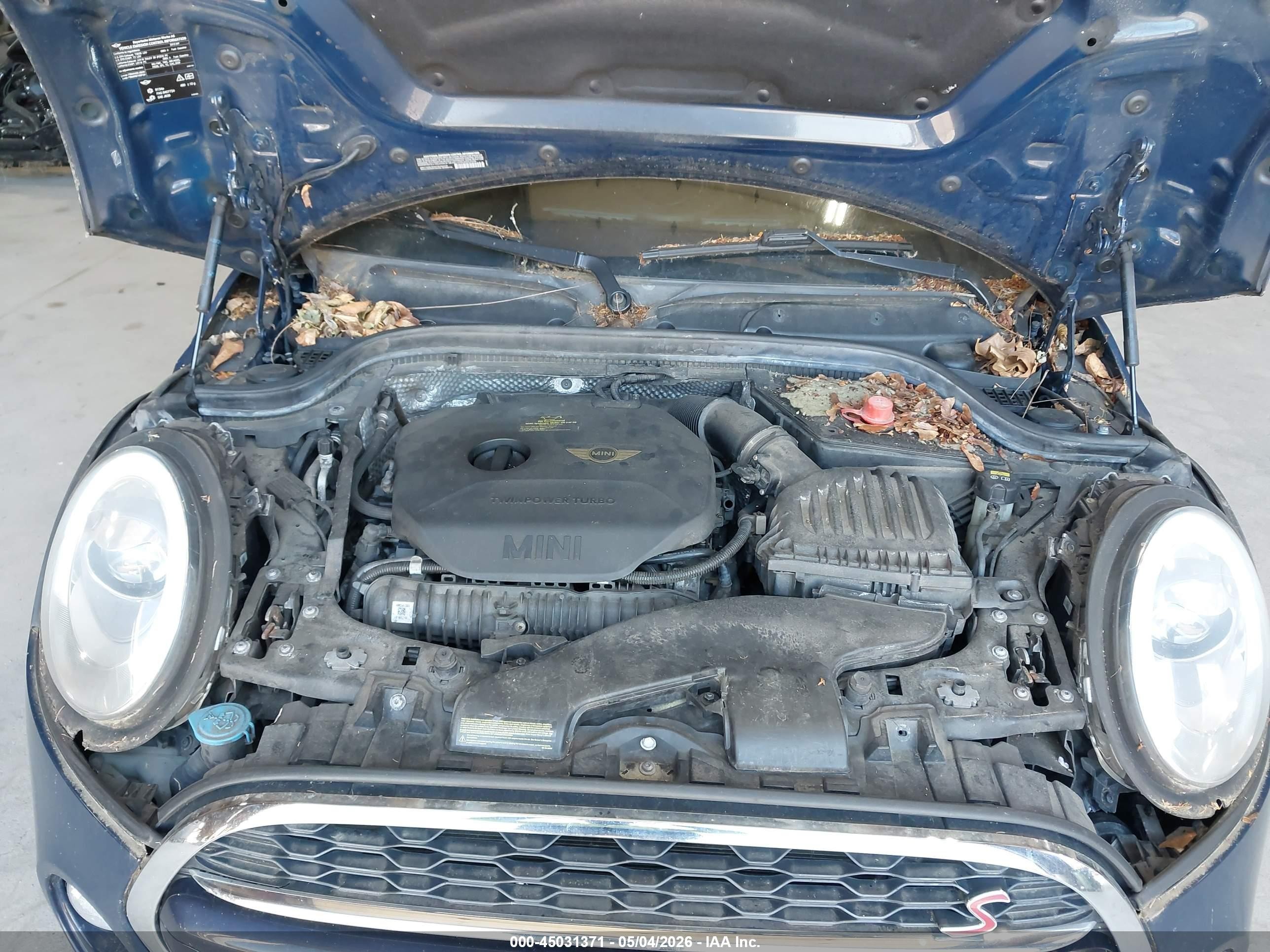 2015 Mini Hardtop Cooper S Navy vin: WMWXU3C58F2B58255