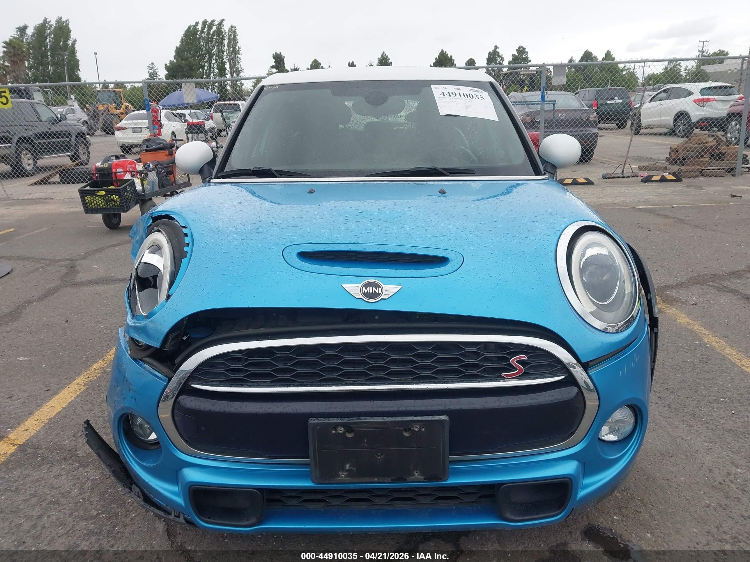 2015 Mini Hardtop Cooper S Blue vin: WMWXU3C58F2B58661