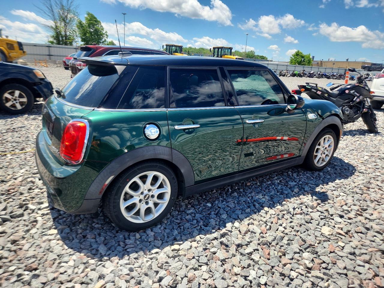 2015 Mini Cooper S Зеленый vin: WMWXU3C59F2B59284