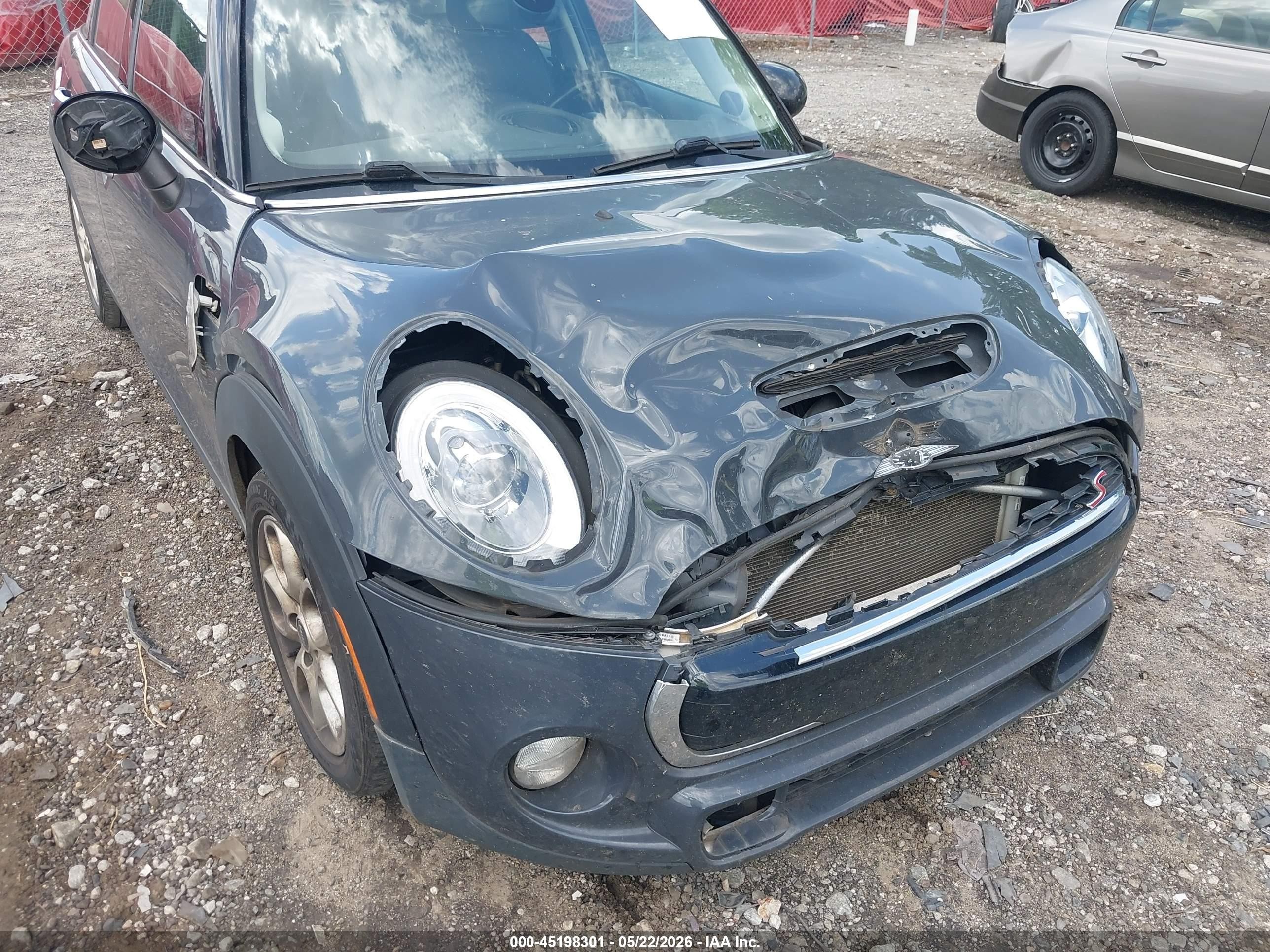 2015 Mini Hardtop Cooper S Серый vin: WMWXU3C59F2B62430