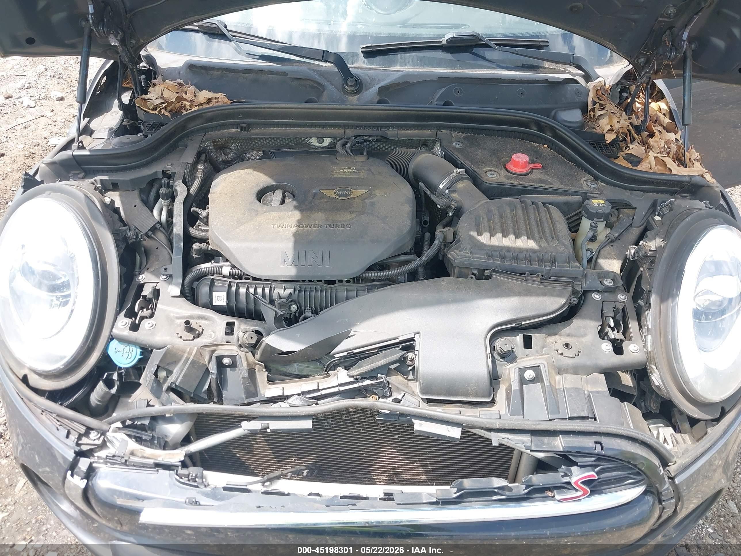2015 Mini Hardtop Cooper S Серый vin: WMWXU3C59F2B62430