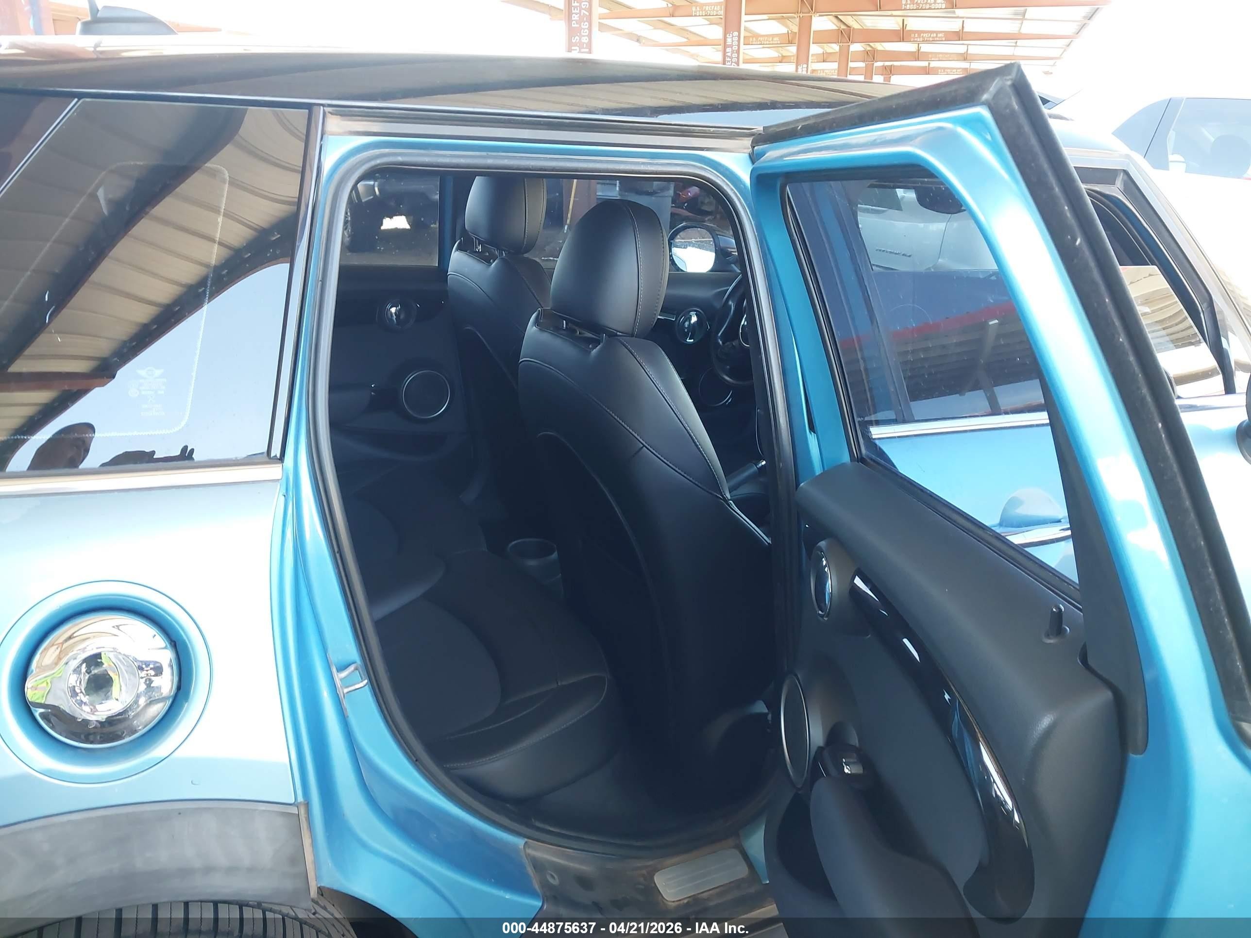 2015 Mini Hardtop Cooper S Синий vin: WMWXU3C59FT892362