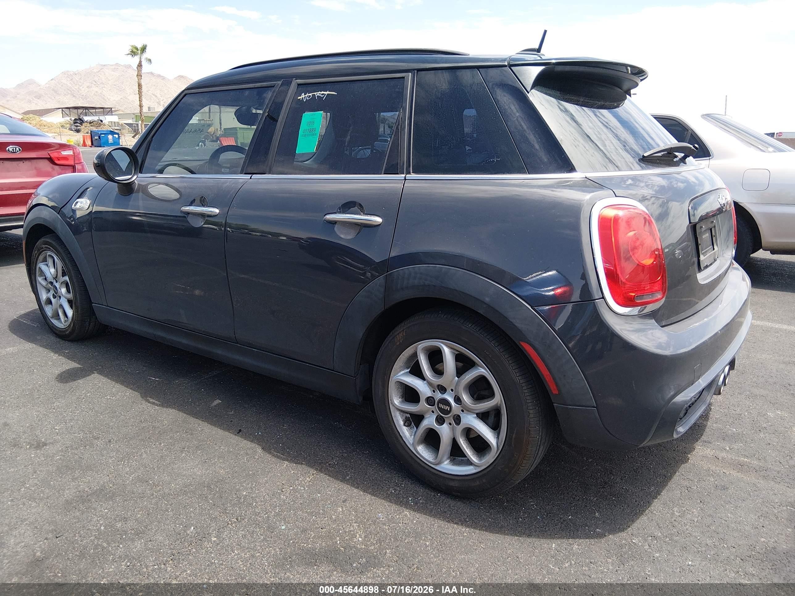 2015 Mini Hardtop Cooper S Gray vin: WMWXU3C5XF2B65787
