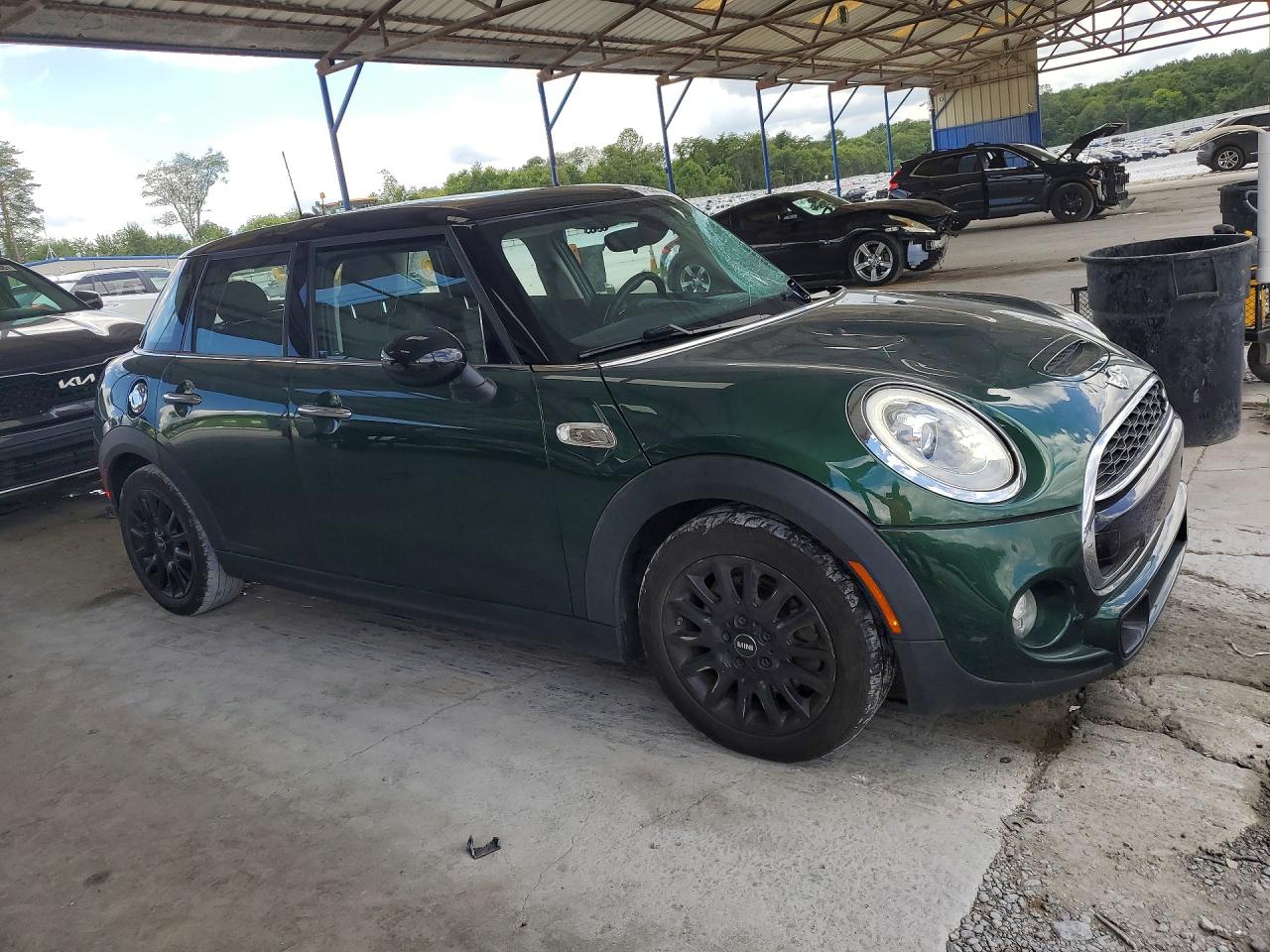 2018 Mini Cooper S Green vin: WMWXU3C5XJ2F51358
