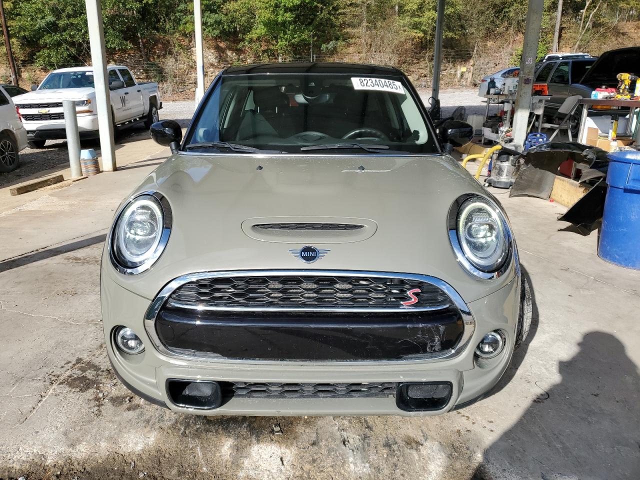 2021 Mini Cooper S Green vin: WMWXU9C01M2M93830