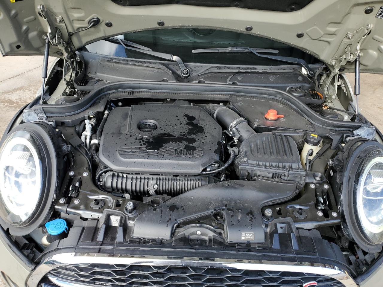 2021 Mini Cooper S Green vin: WMWXU9C01M2M93830