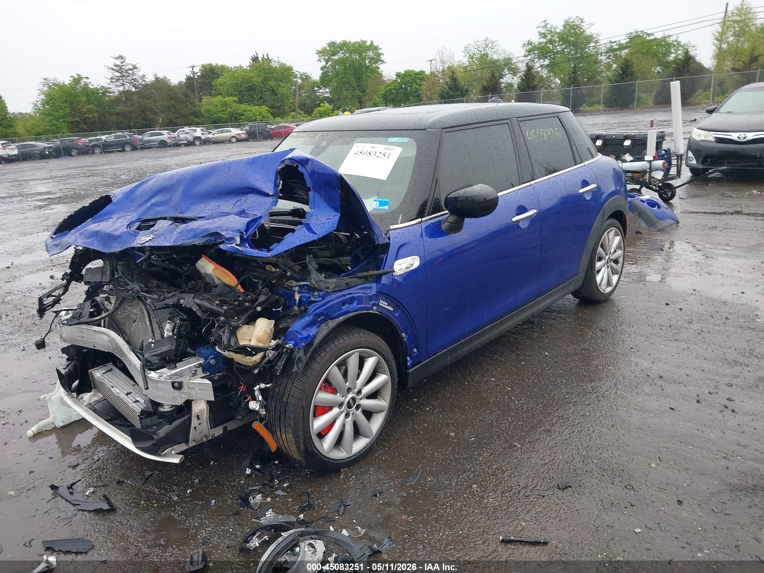 2020 Mini Hardtop Cooper S Blue vin: WMWXU9C07L2L85940
