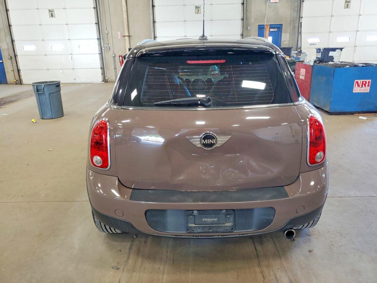 2012 Mini Cooper Brown vin: WMWZB3C50CWM03422