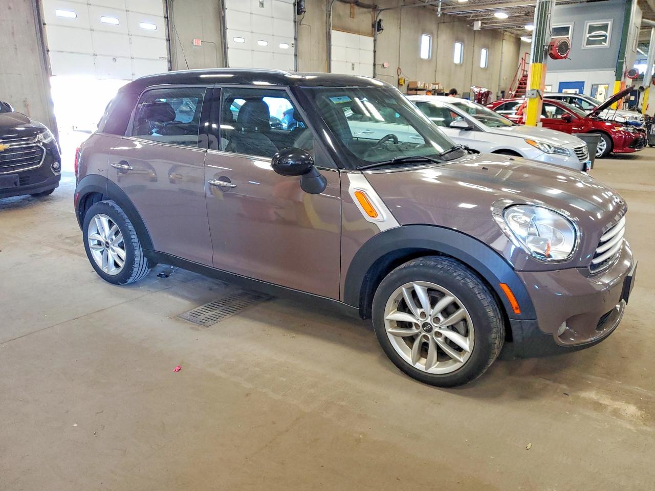 2012 Mini Cooper Brown vin: WMWZB3C50CWM03422
