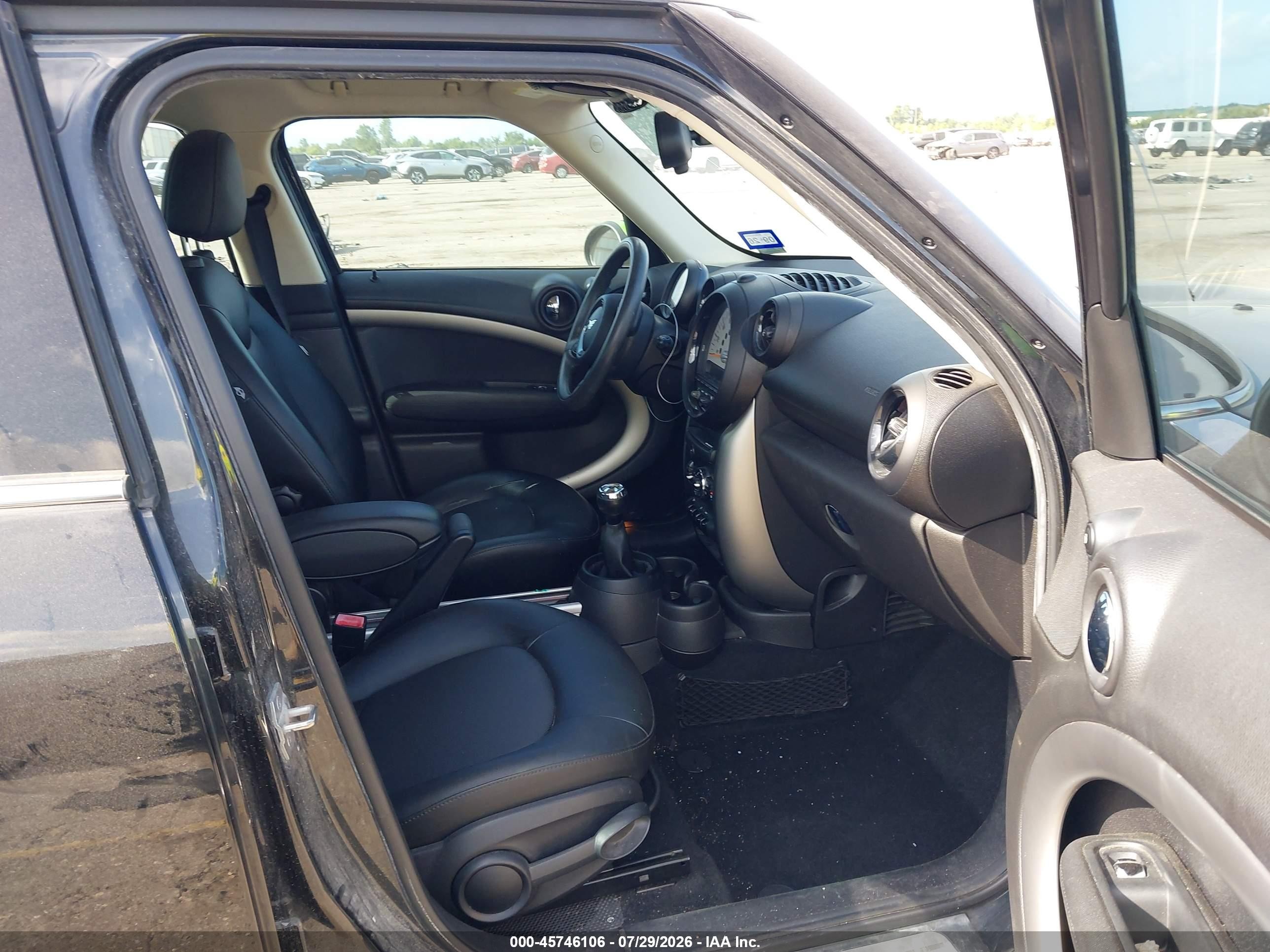 2014 Mini Countryman Cooper Gray vin: WMWZB3C50EWM32664