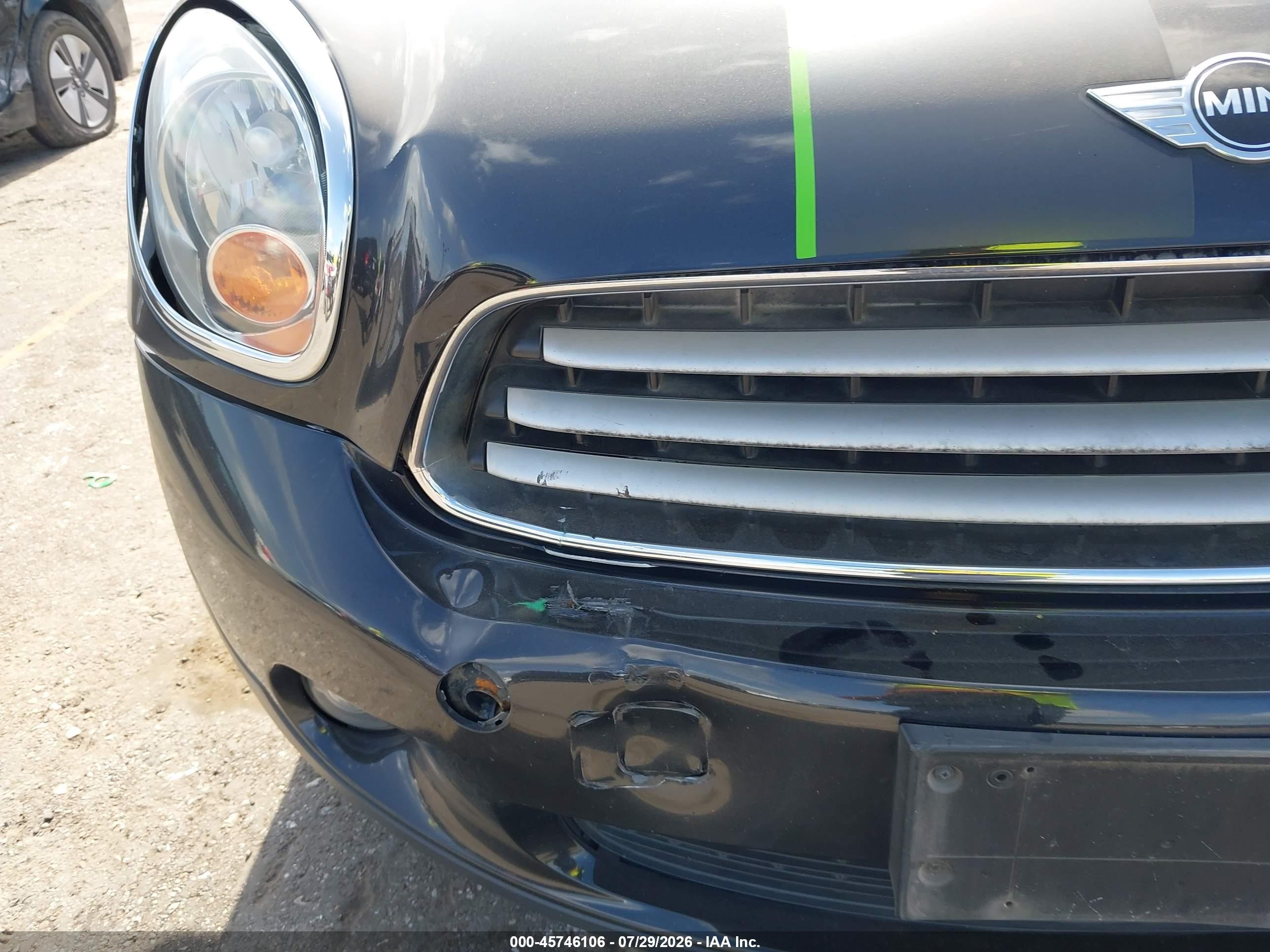 2014 Mini Countryman Cooper Gray vin: WMWZB3C50EWM32664