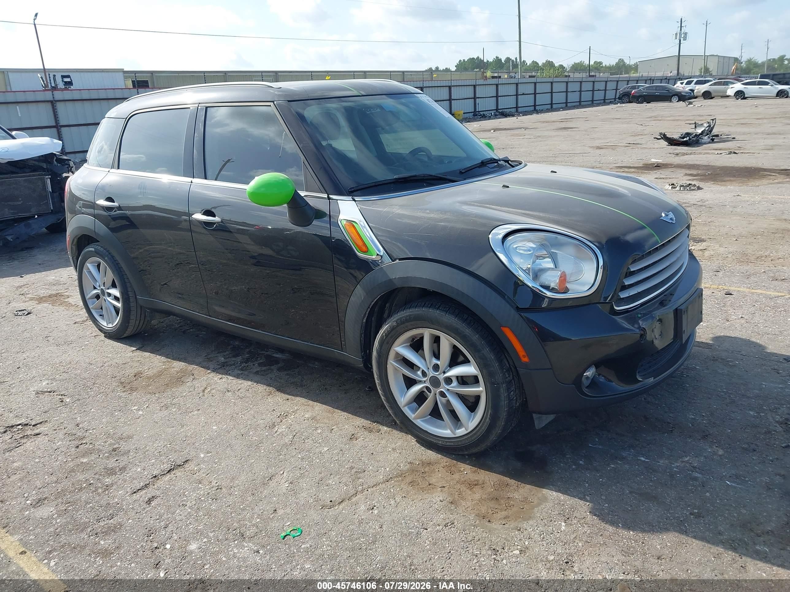 2014 Mini Countryman Cooper Gray vin: WMWZB3C50EWM32664