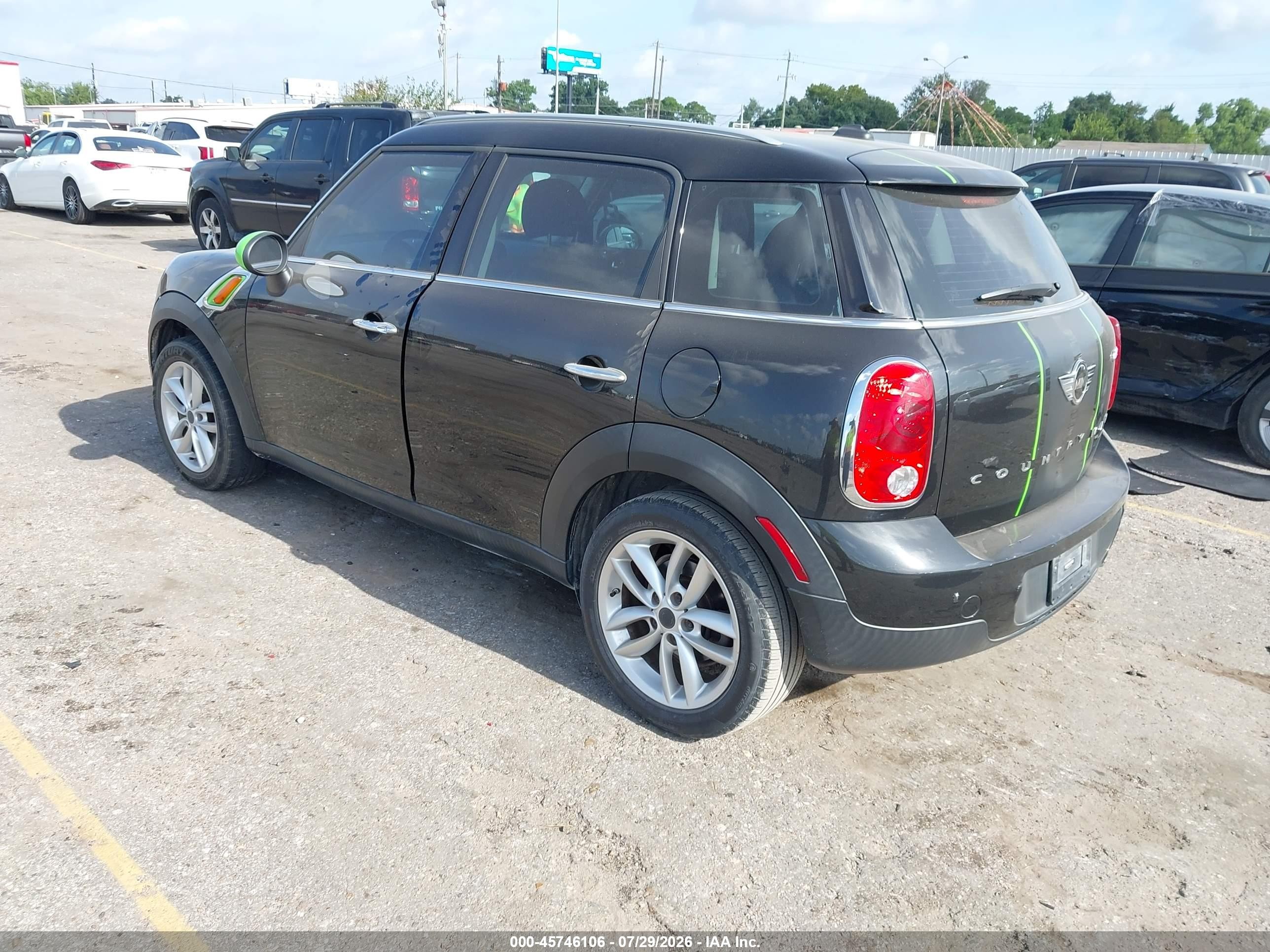 2014 Mini Countryman Cooper Gray vin: WMWZB3C50EWM32664