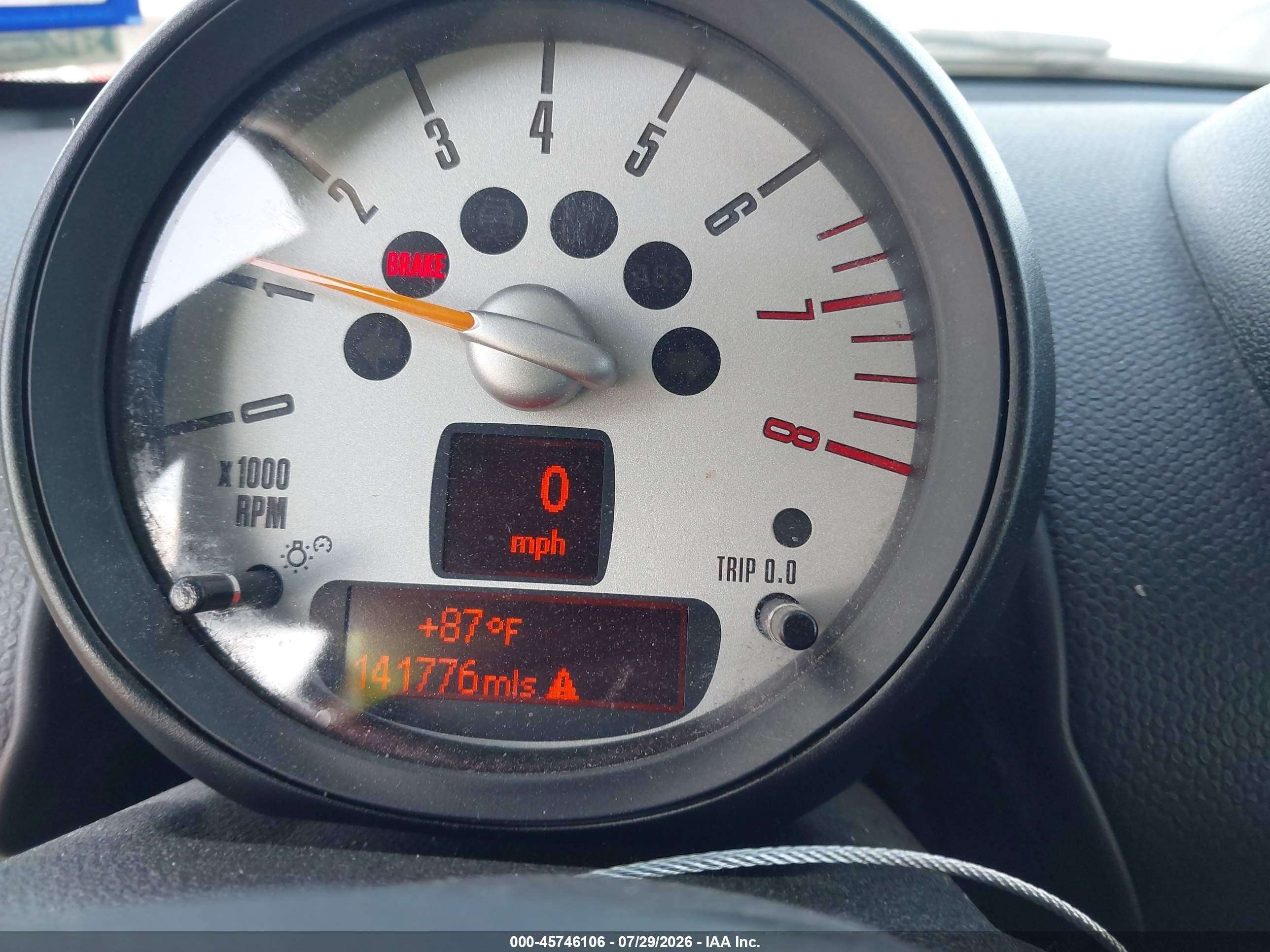 2014 Mini Countryman Cooper Gray vin: WMWZB3C50EWM32664