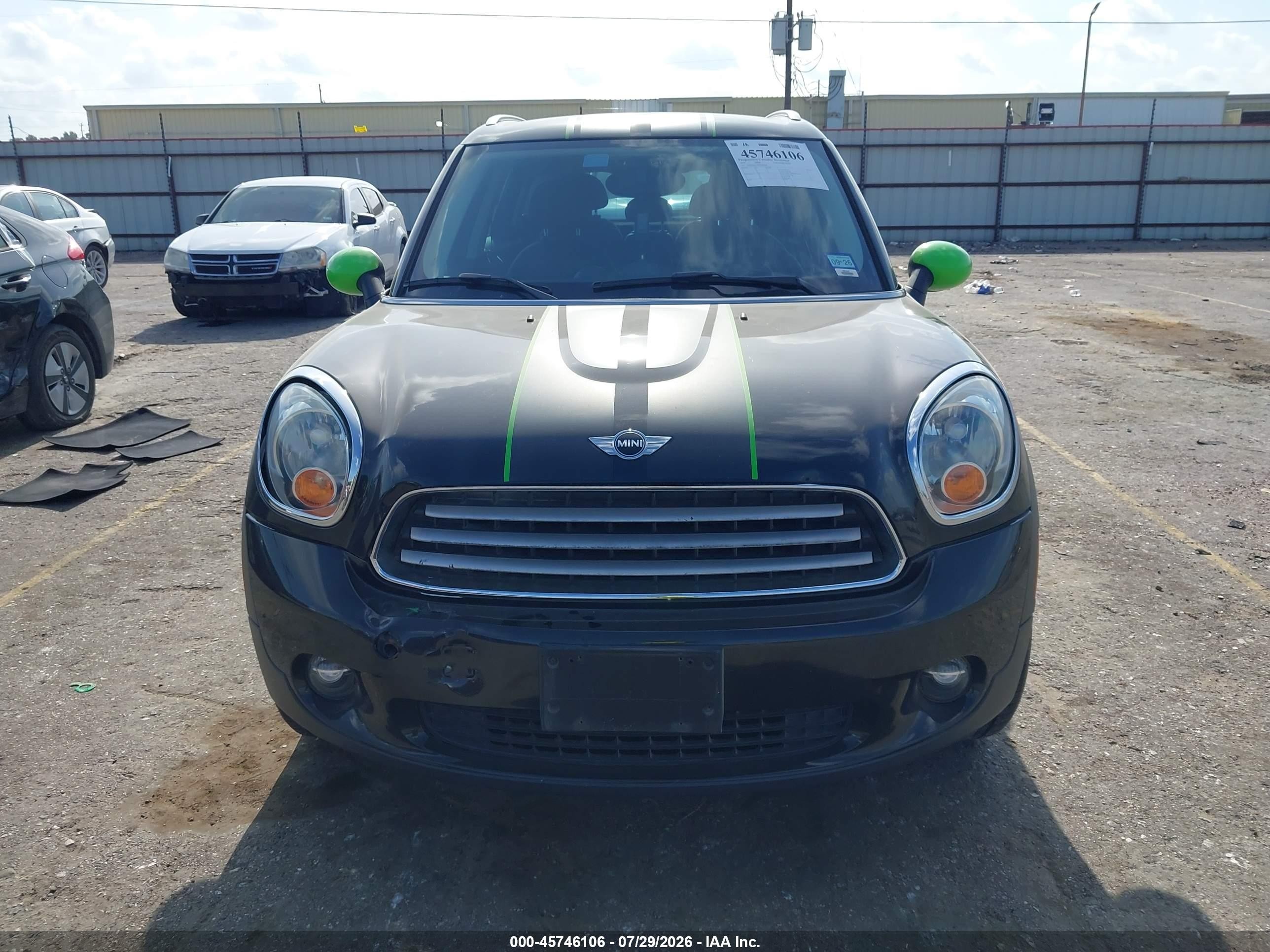 2014 Mini Countryman Cooper Gray vin: WMWZB3C50EWM32664